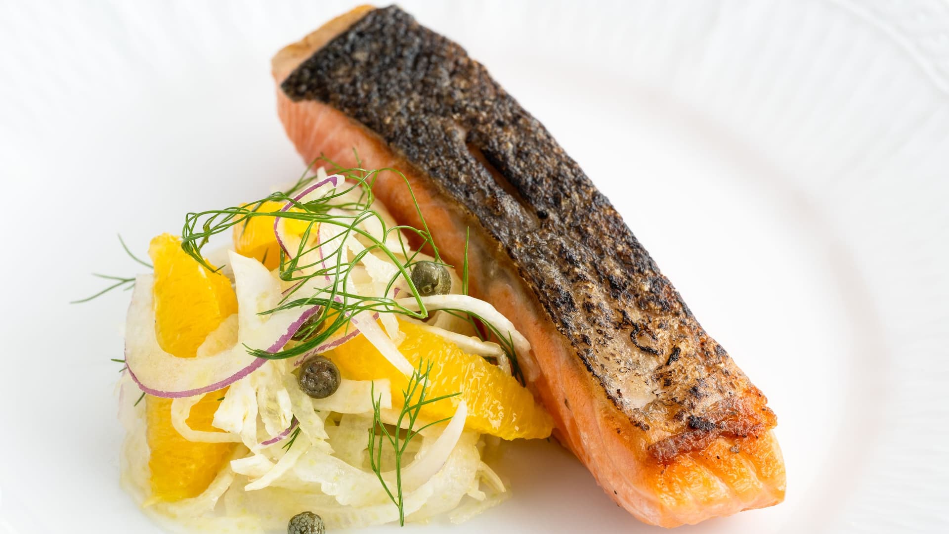 The Lounge Park Hyatt Niseko salmon filet