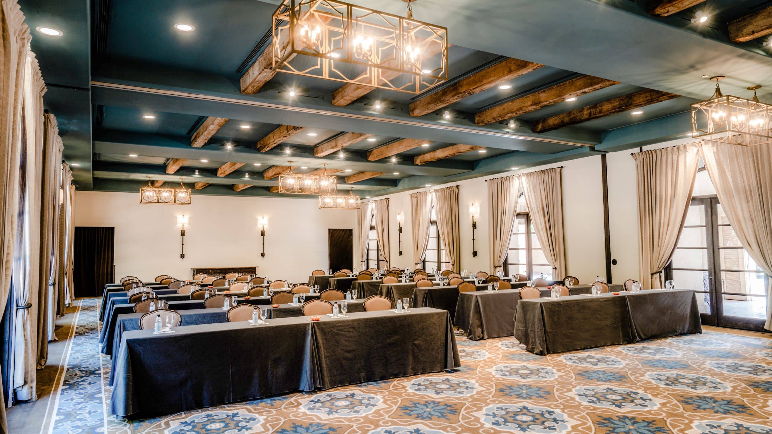 Royal Palms Resort and Spa Estrella Ballroom Meeting Tables