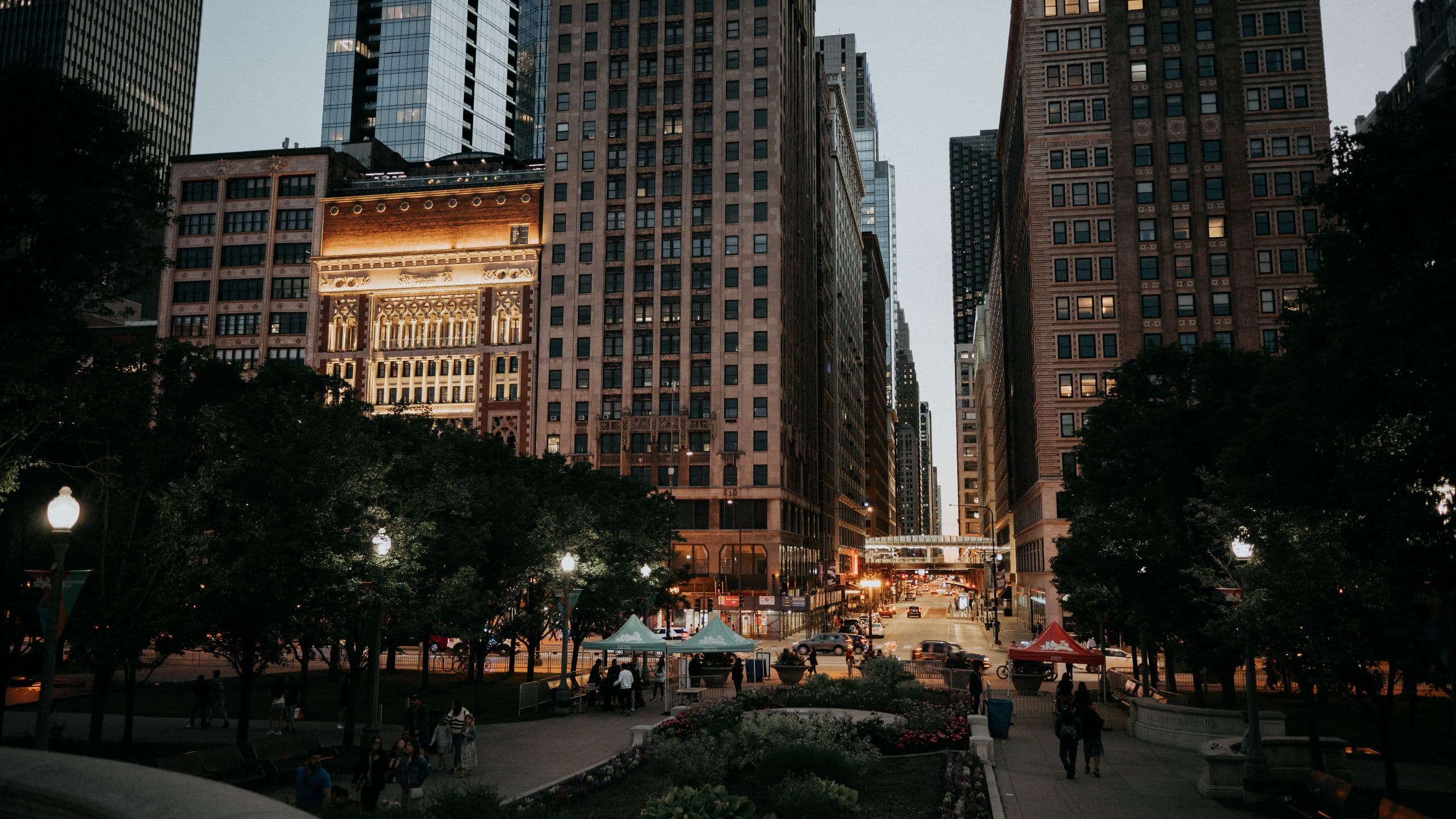 Chicago Athletic Association Millenium Park View
