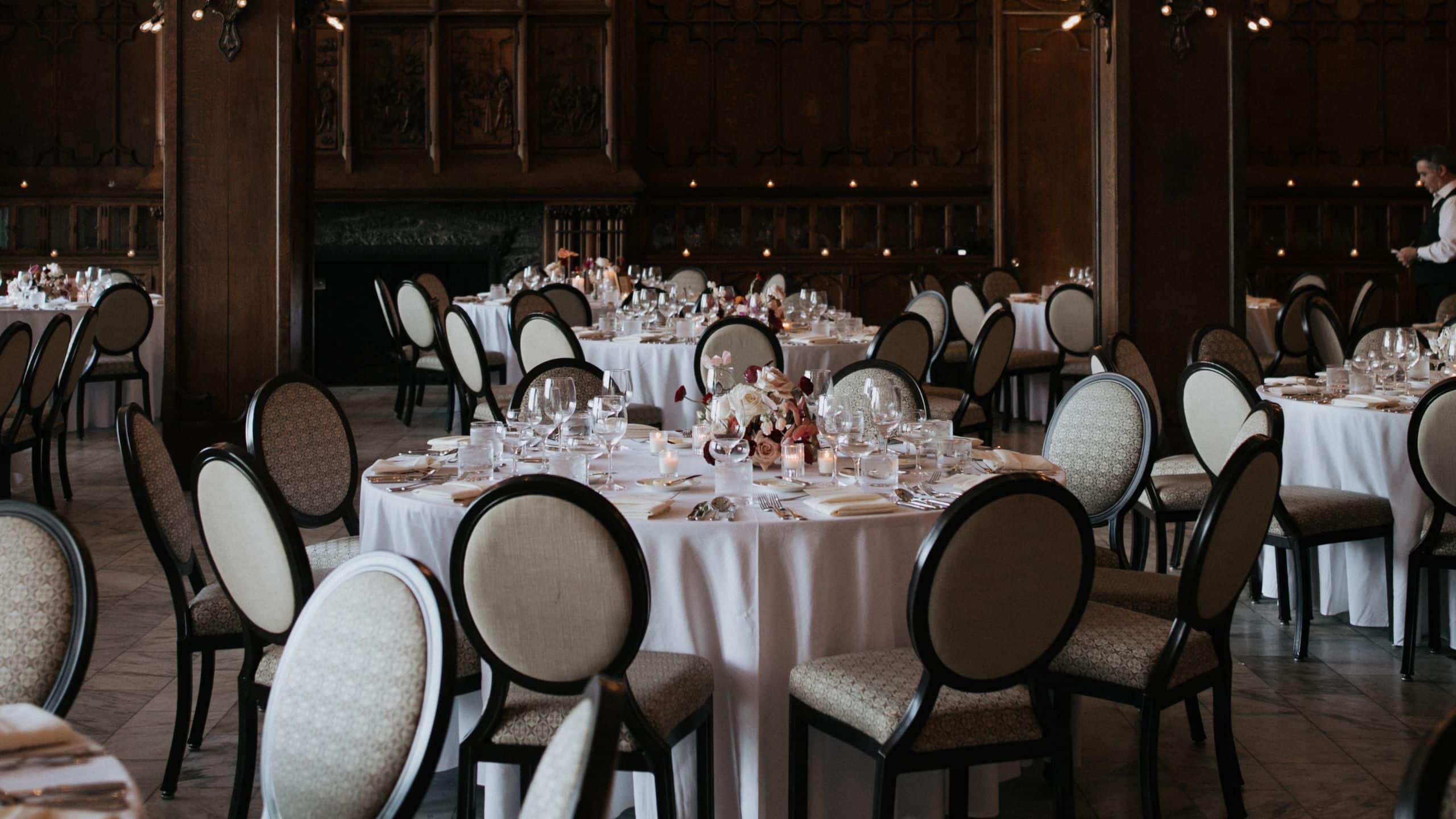 Chicago Athletic Association Wedding Setup