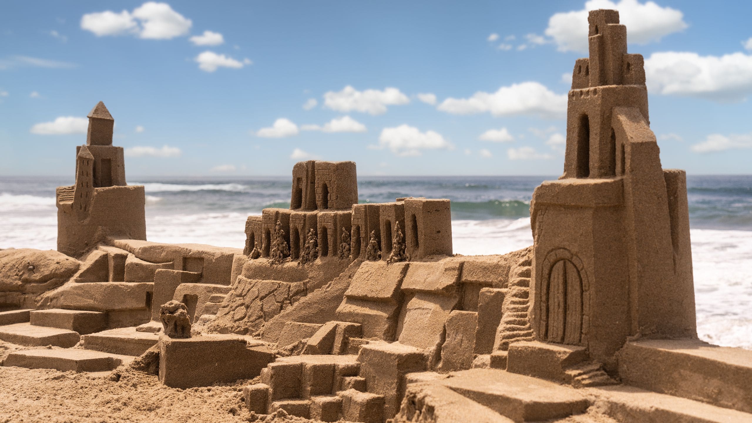 Hyatt Regency Huntington Beach Resort and Spa Ls Sand Castle Build