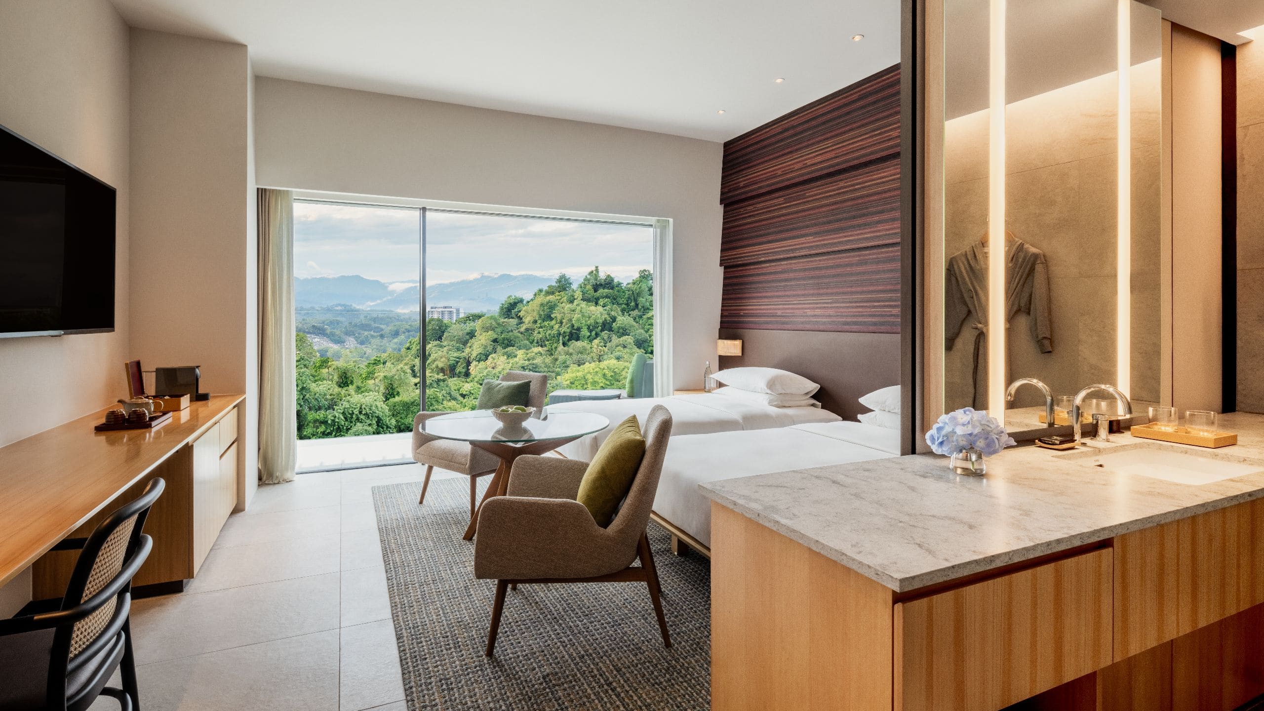 1 of 1 Hyatt Centric Kota Kinabalu Hill View Twin