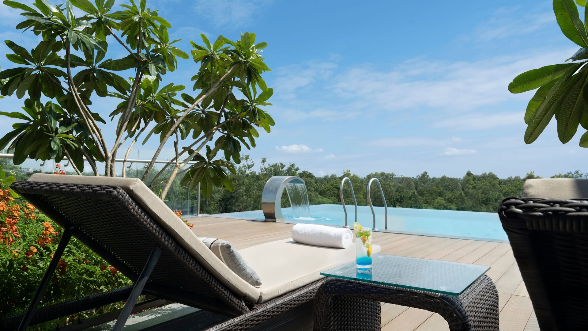 Hyatt Place Bharuch Pool Seating