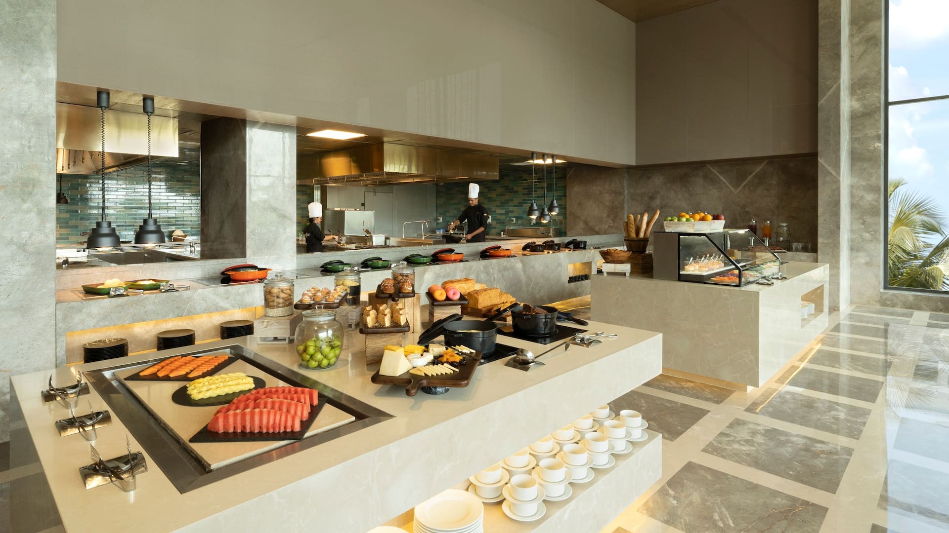 Hyatt Place Bharuch Zing Breakfast Spread