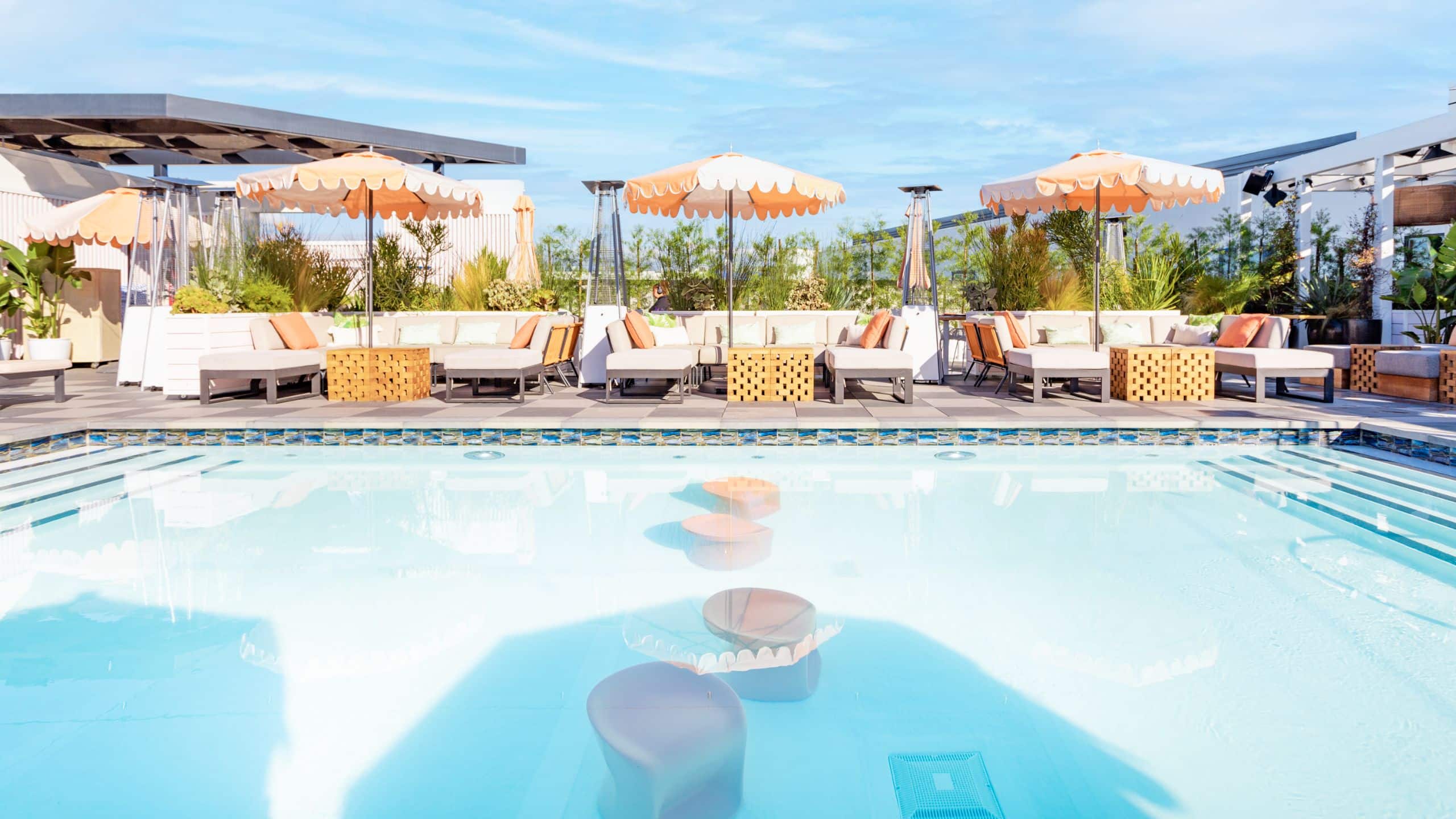 1 of 1 The Shay Rooftop Poolside Sectionals