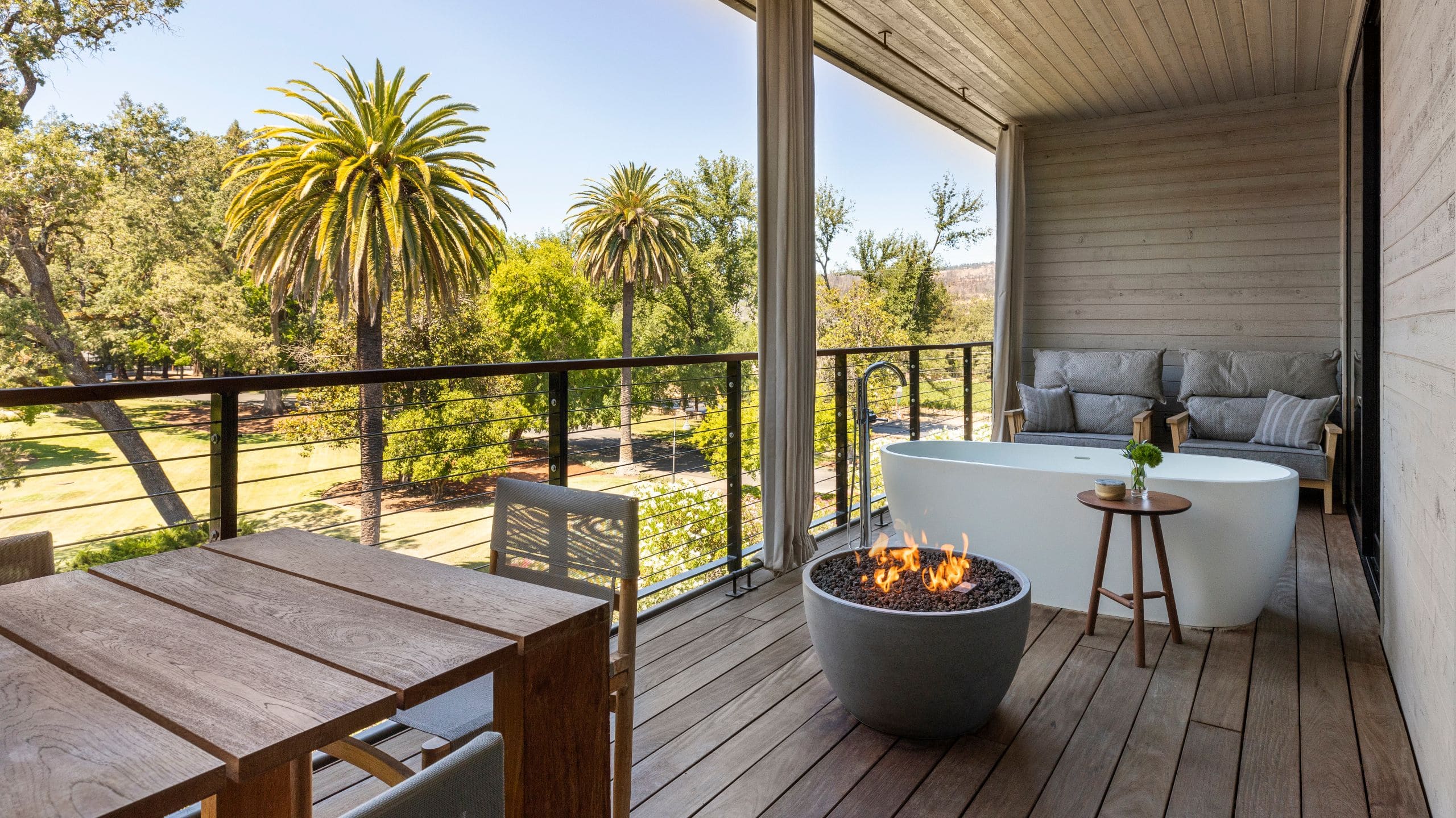Alila Napa Valley Suite Balcony