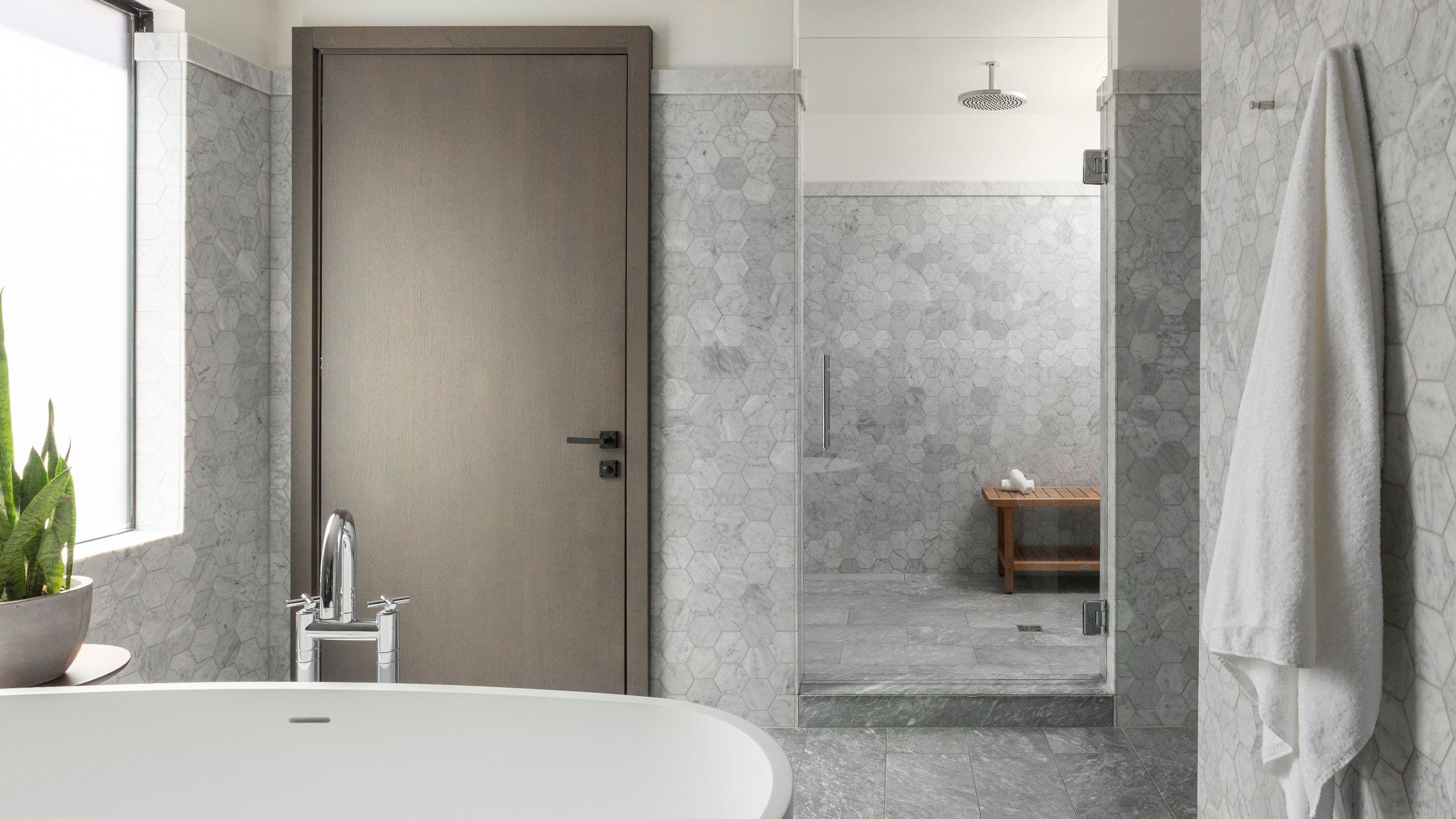 5 of 9 Alila Napa Valley Suite Bathroom With Shower