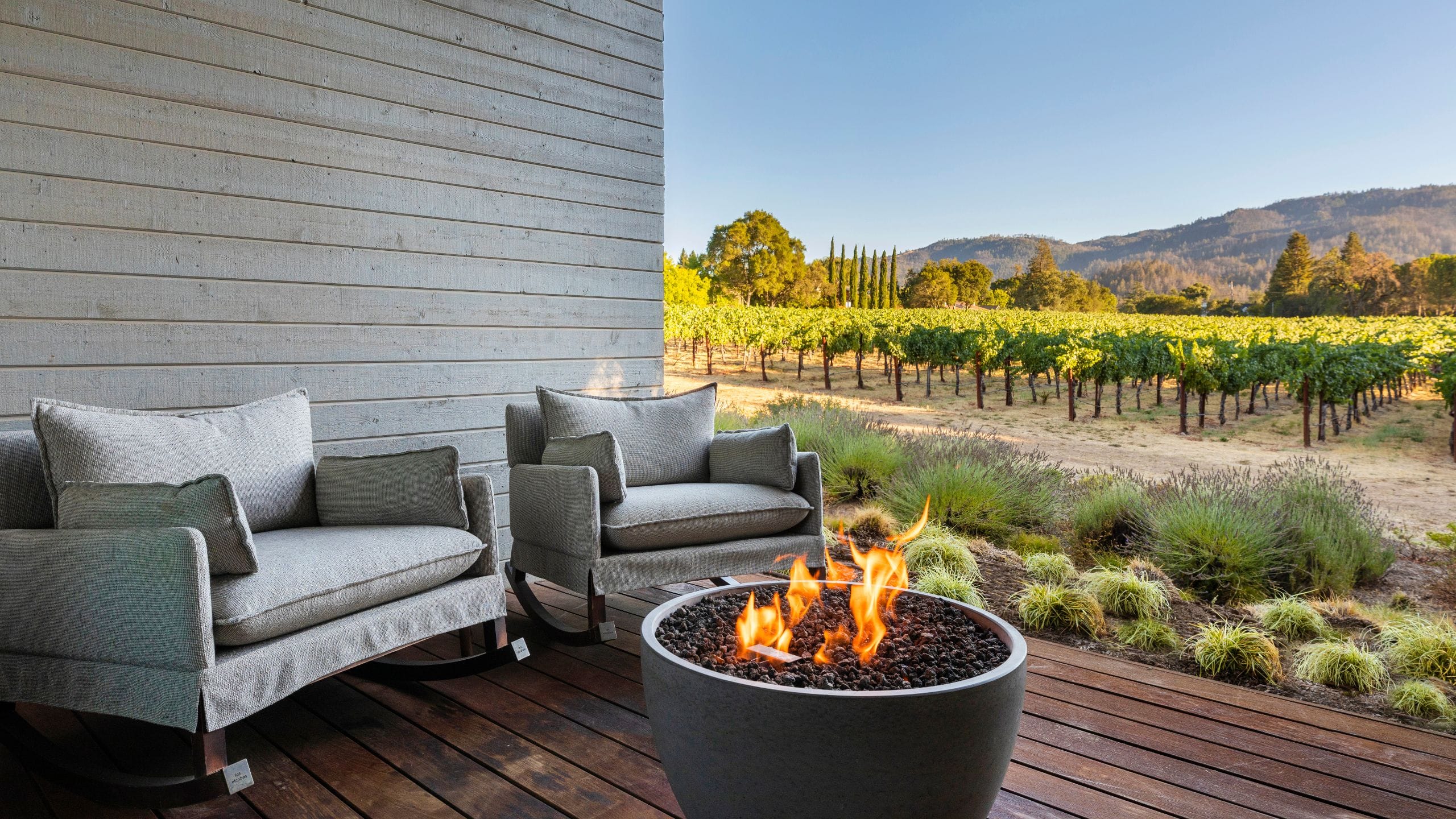 4 of 6 Alila Napa Valley Vineyard View Terrace 2