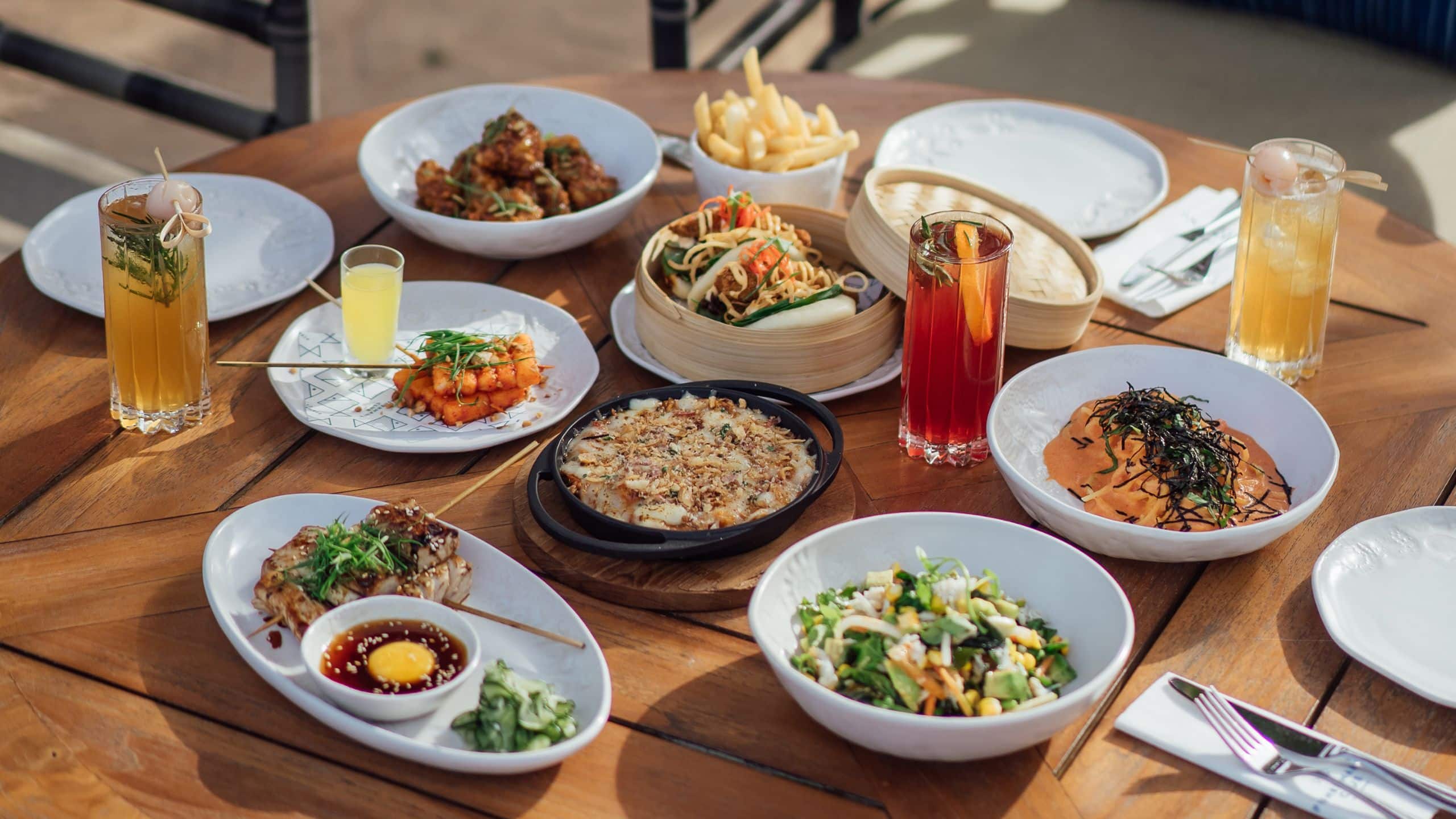 Andaz Bali Fishermans Club Lunch Menu