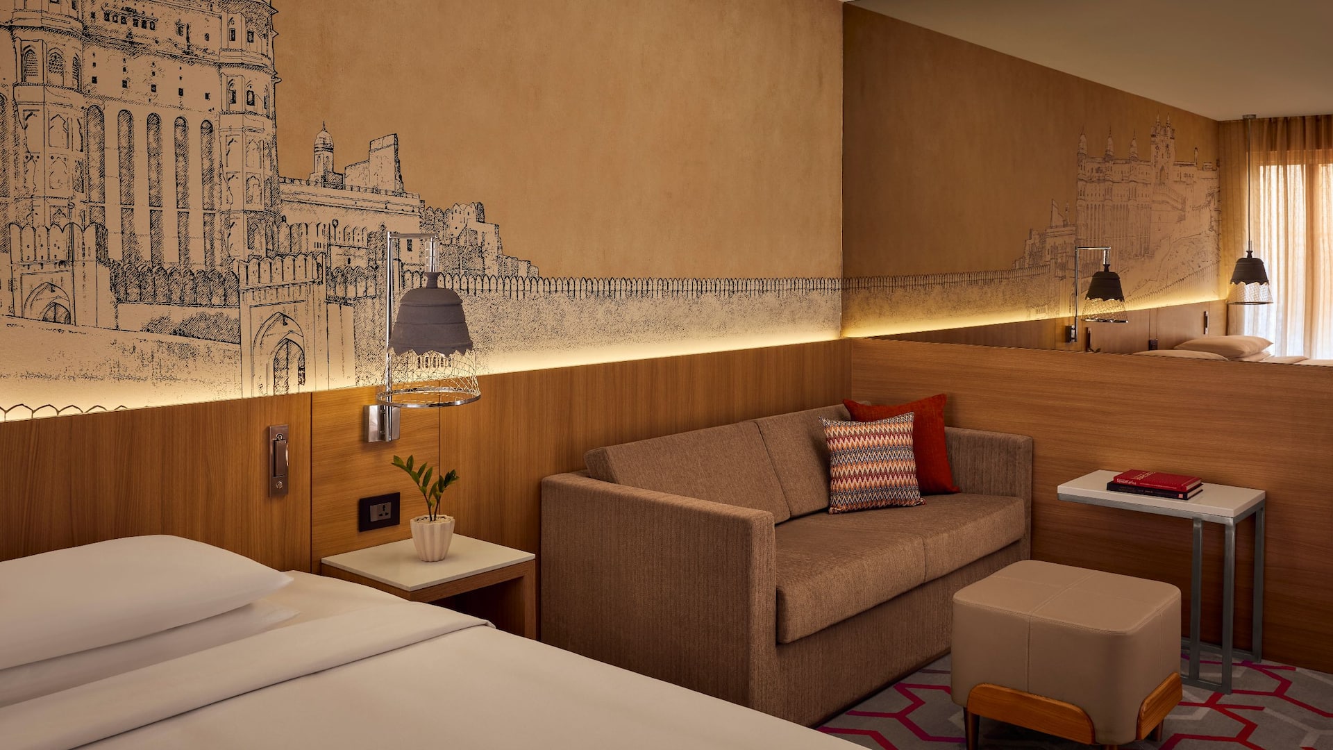 6/6 Hyatt Place Jaipur Malviya Nagar Sofa Bed View