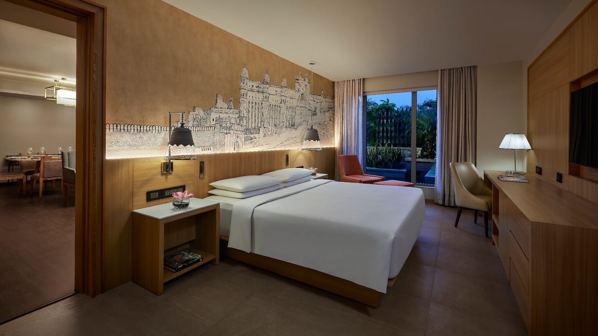 Hyatt Place Jaipur Malviya Nagar Suite Bedroom