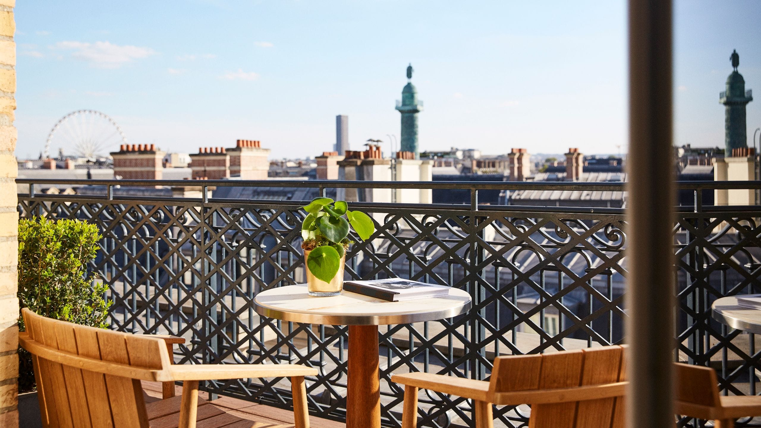 3 of 6 Park Hyatt Paris-Vendôme Presidential Suite Balcony