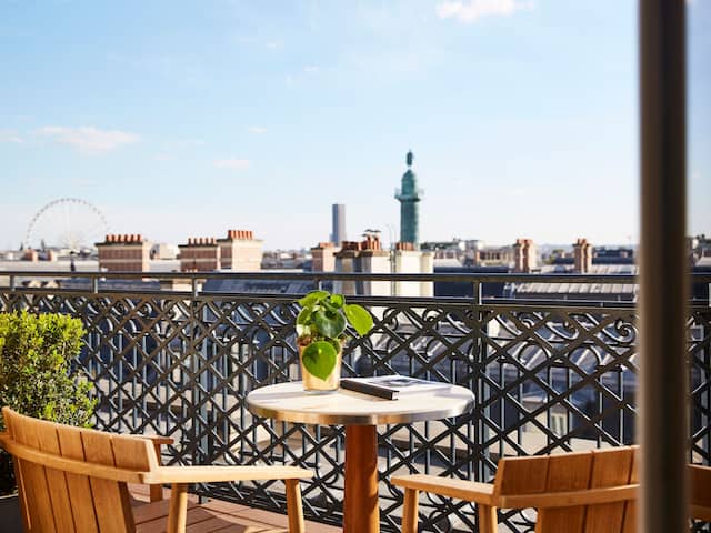 View from Suite at  Park Hyatt Paris - Vendôme - Parisian Palace