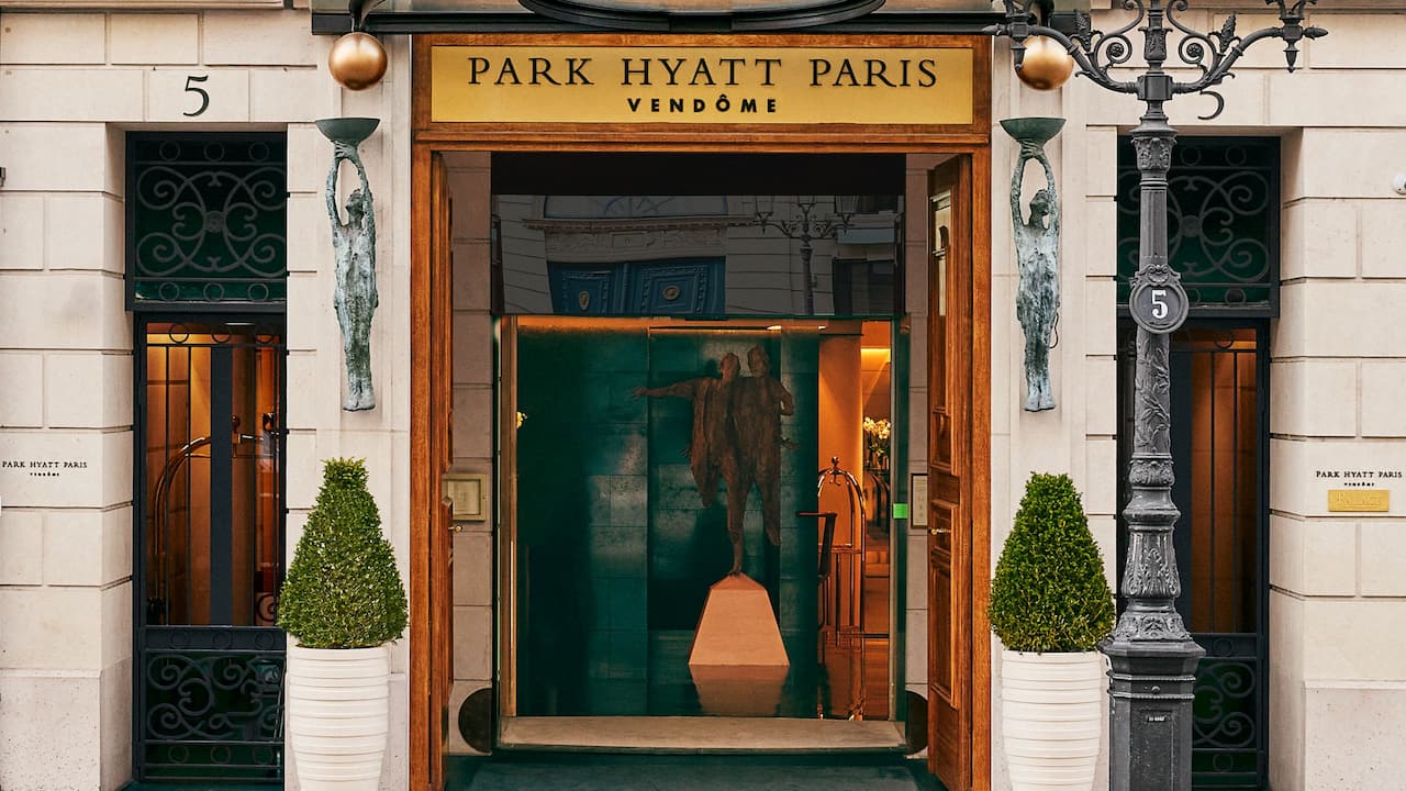 Facade du Park Hyatt Paris - Vendôme