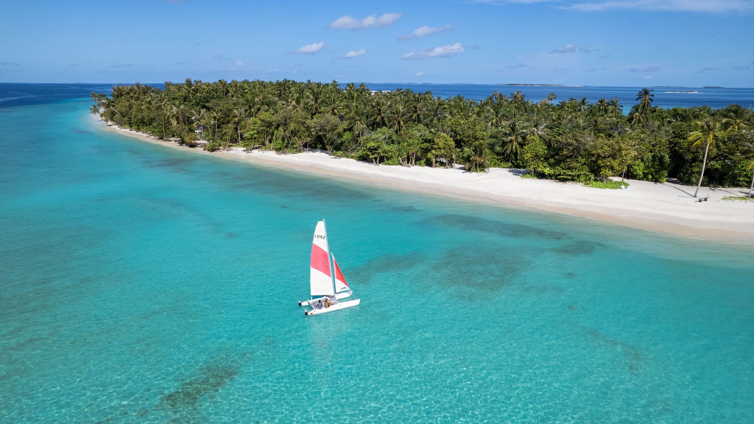Alila Kothaifaru Maldives Catamaran and Island