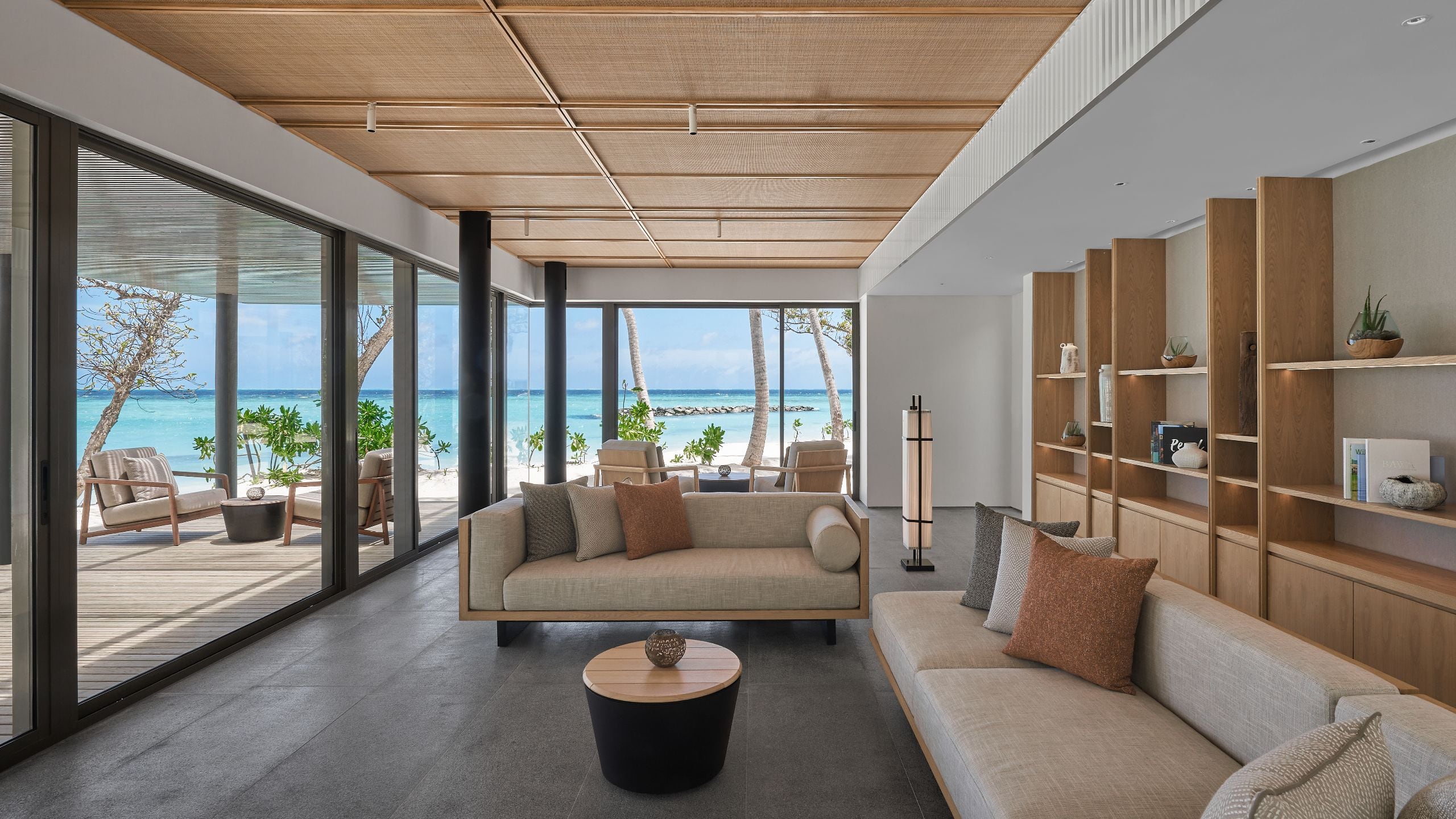Alila Kothaifaru Maldives Library Day Shot