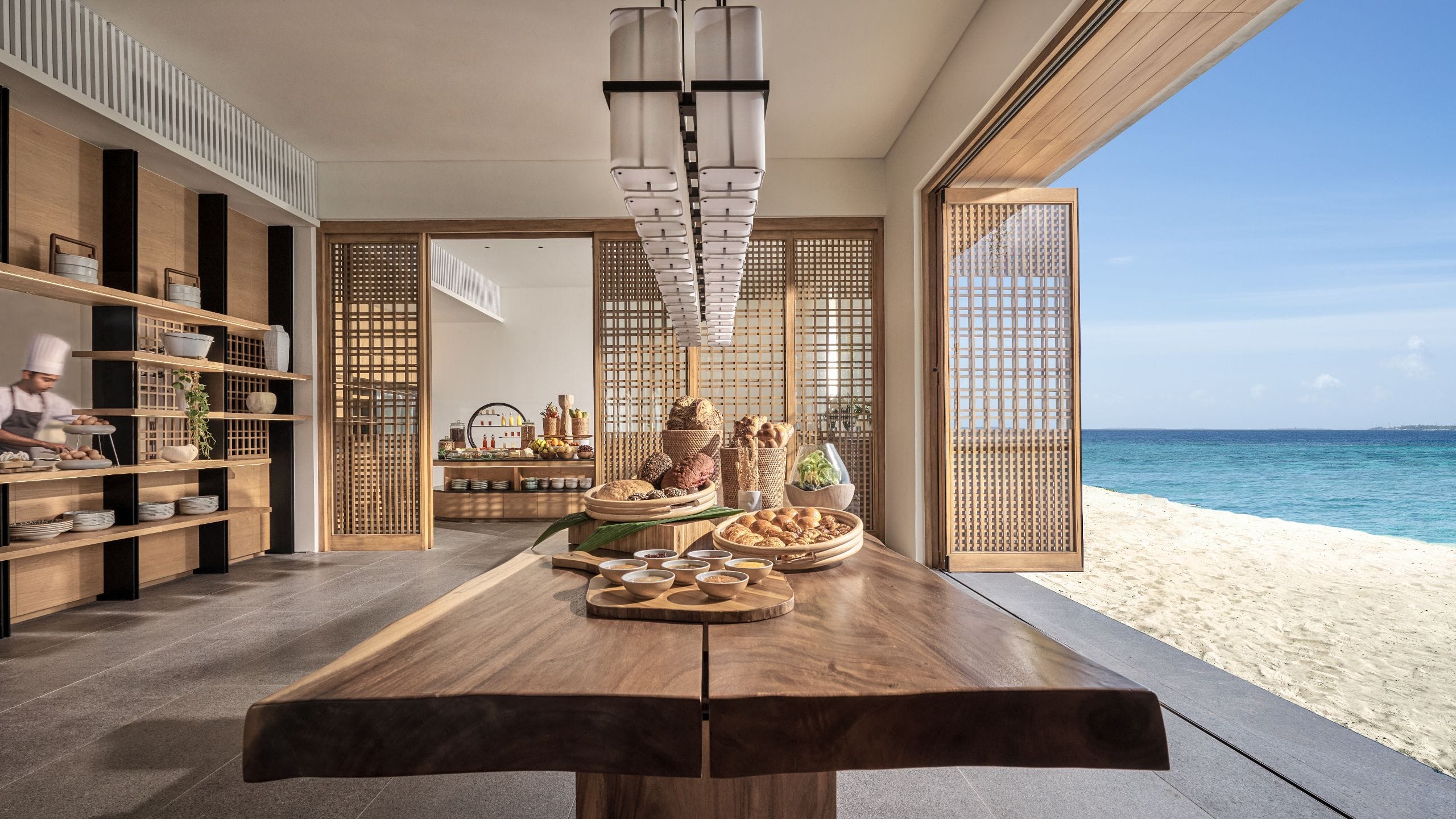 Alila Kothaifaru Maldives Seasalt Private Dining Area