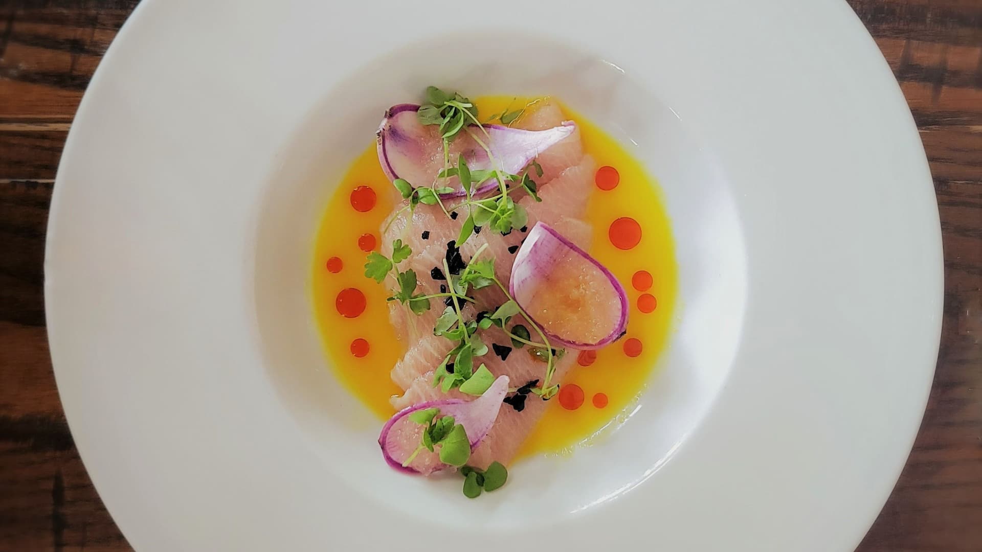 Hyatt Regency Huntington Beach Resort and Spa Hamachi Crudo
