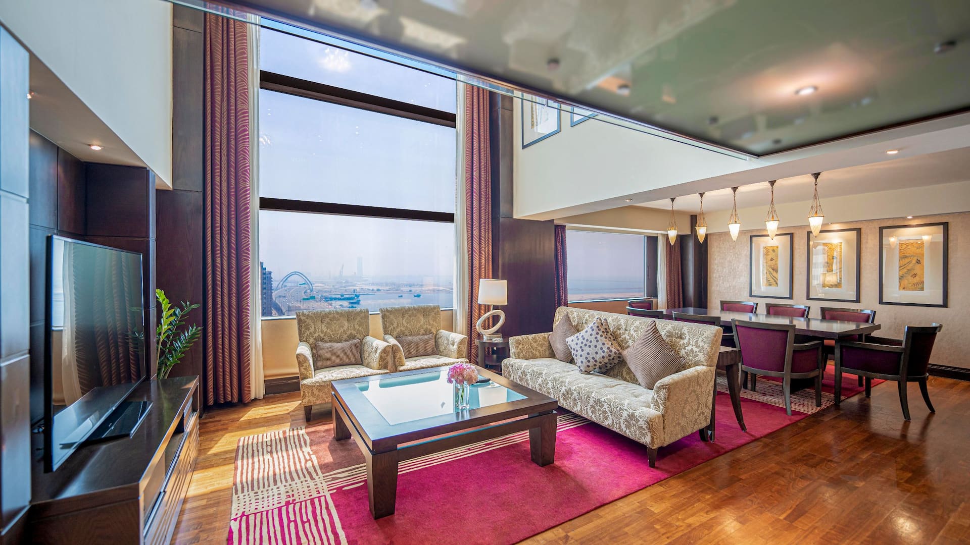 Hyatt Regency Dubai Emiri Suite Living Room