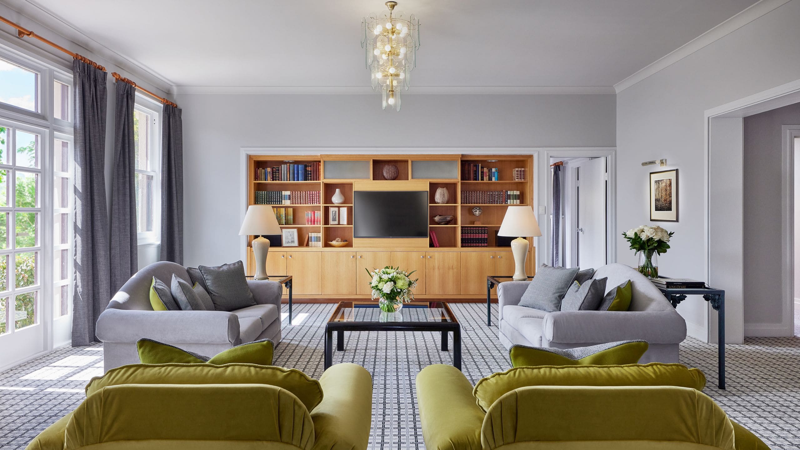 Hyatt Hotel Canberra - A Park Hyatt Hotel Diplomatic Living Side View