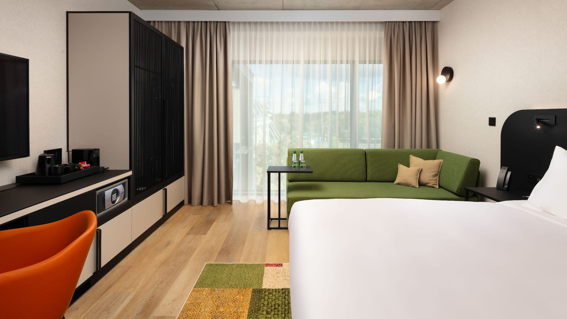 Hyatt Place Krakow King Bedroom Sofa View