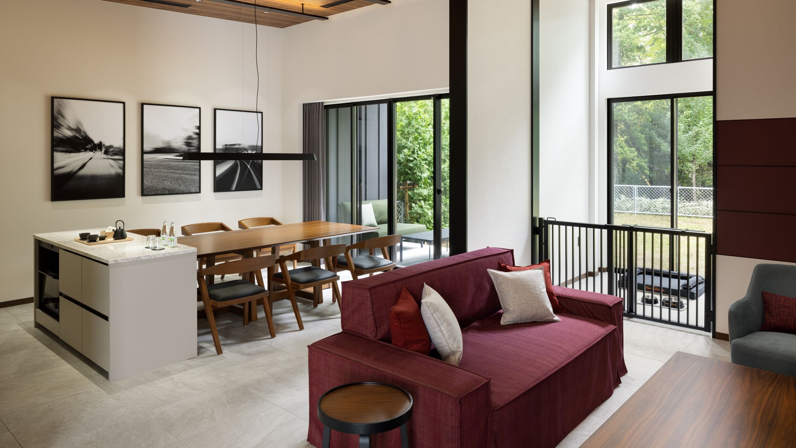 1 of 7 Fuji Speedway Hotel Residential Villa Living Room