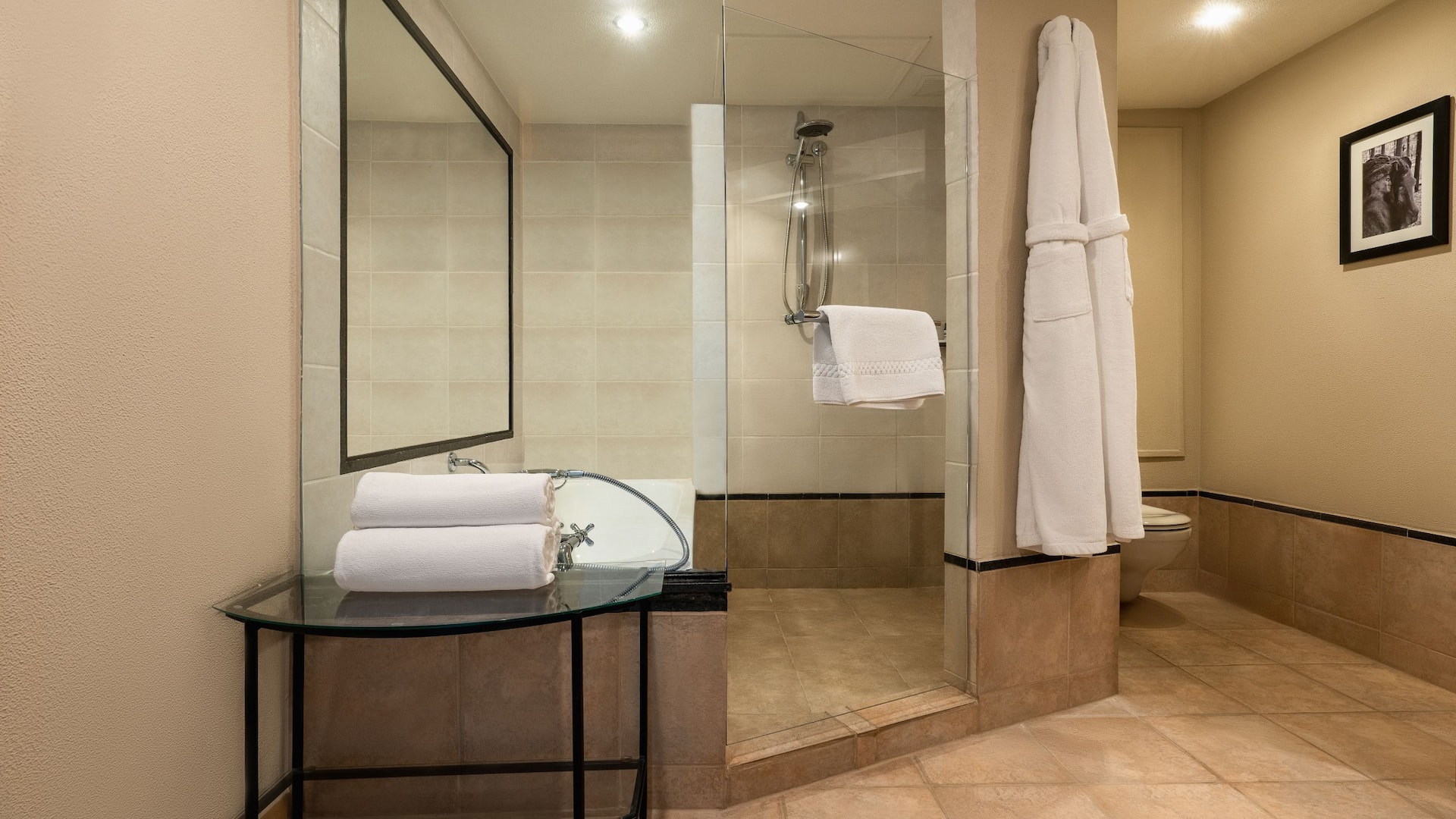 6 de 7 Hyatt Regency Bishkek Bathroom Shower