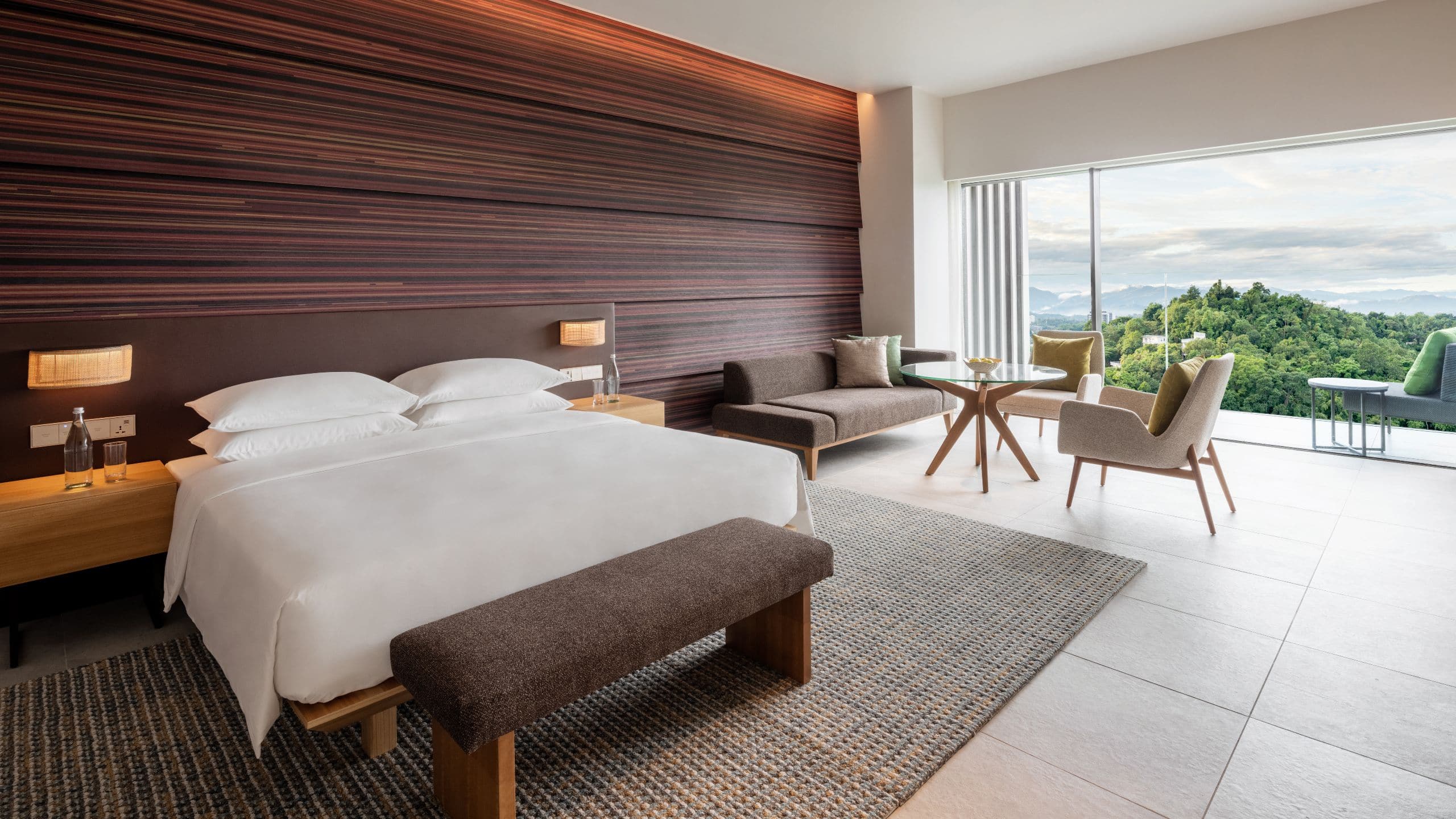 1 of 1 Hyatt Centric Kota Kinabalu Deluxe Hill View Guestroom