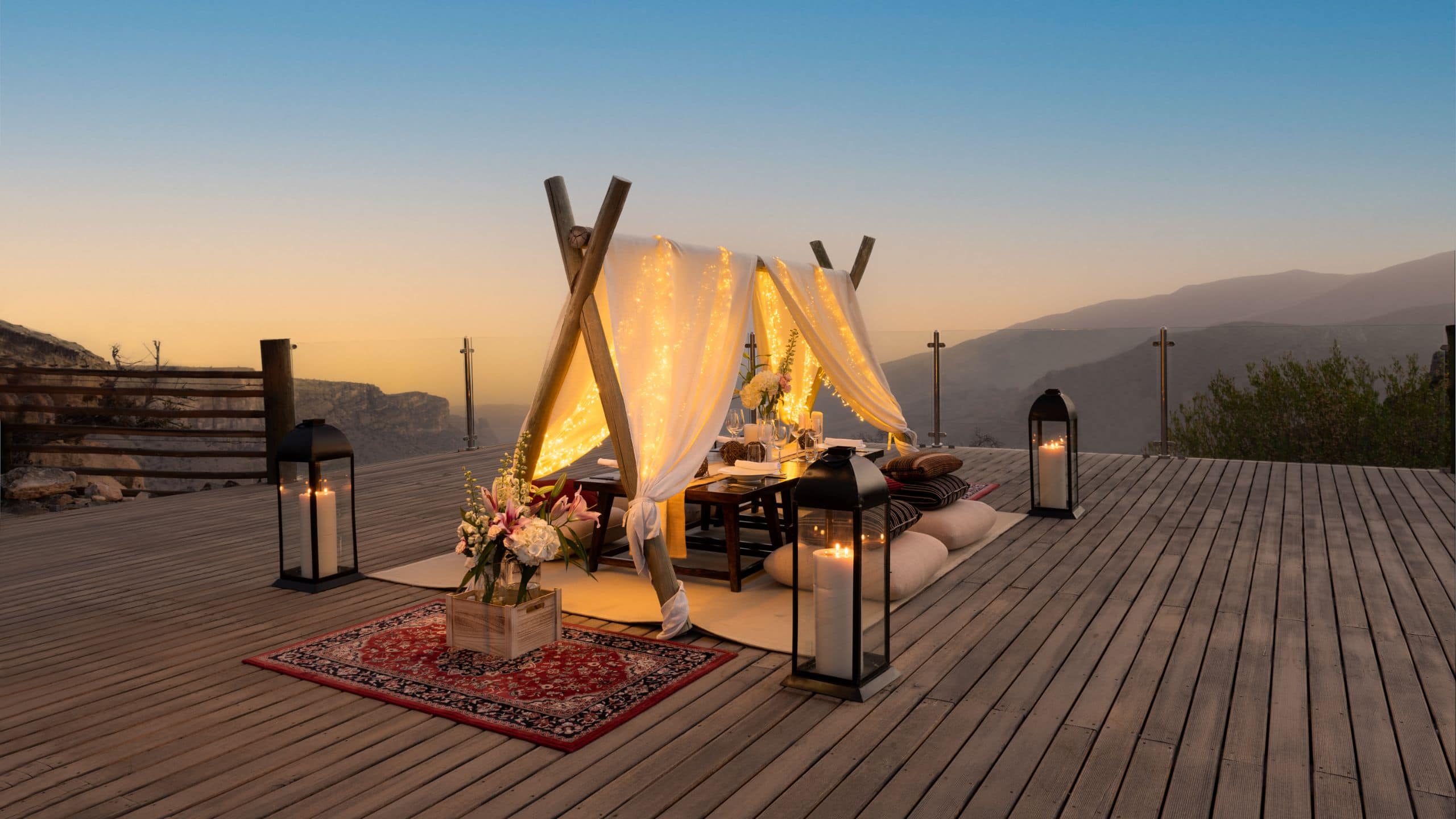 Alila Jabal Akhdar Event Spaces Stargazing Deck