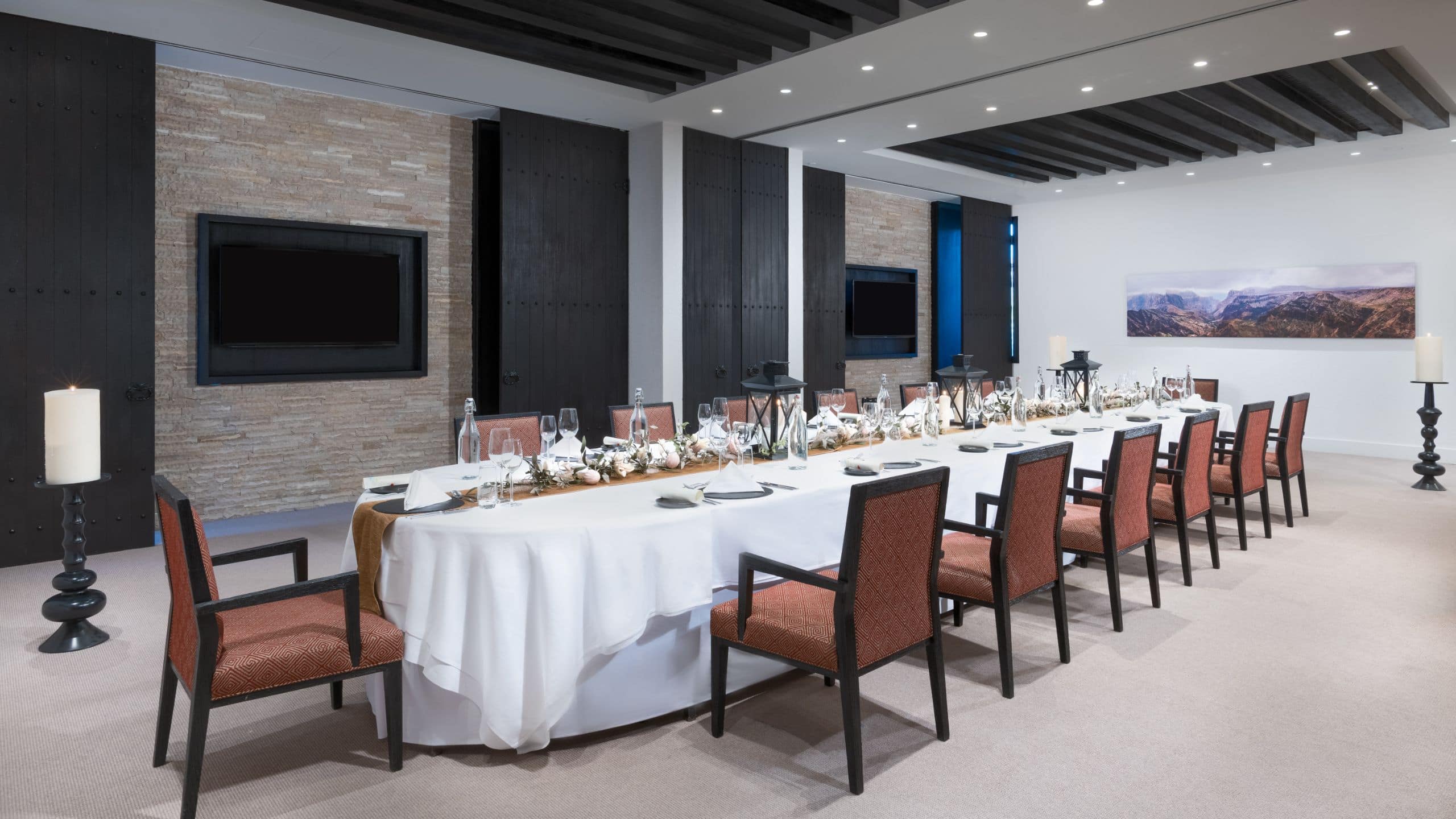 Alila Jabal Akhdar Meeting Venue Board Room Long