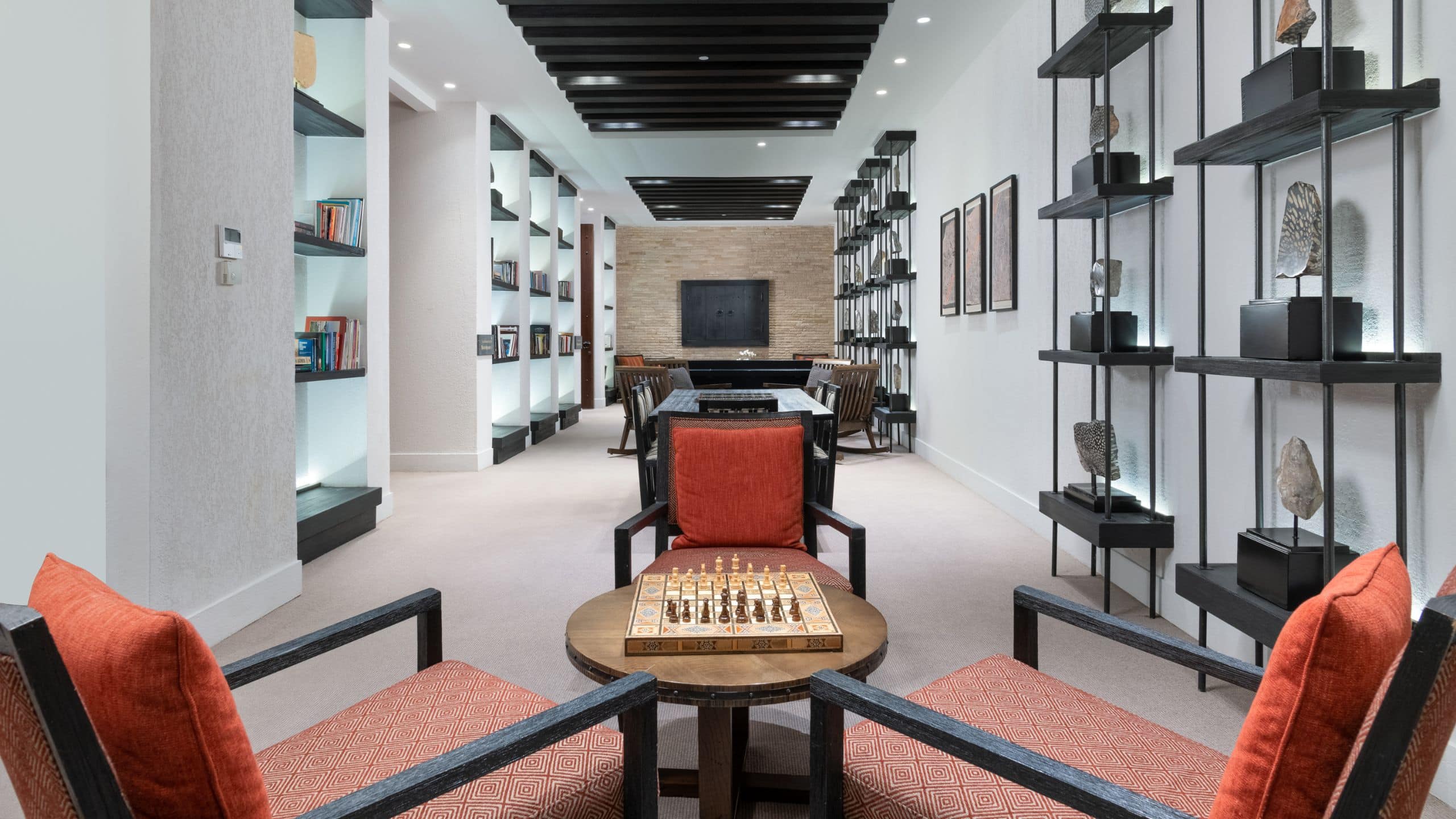Alila Jabal Akhdar Meeting Venue Library Wide Zoom