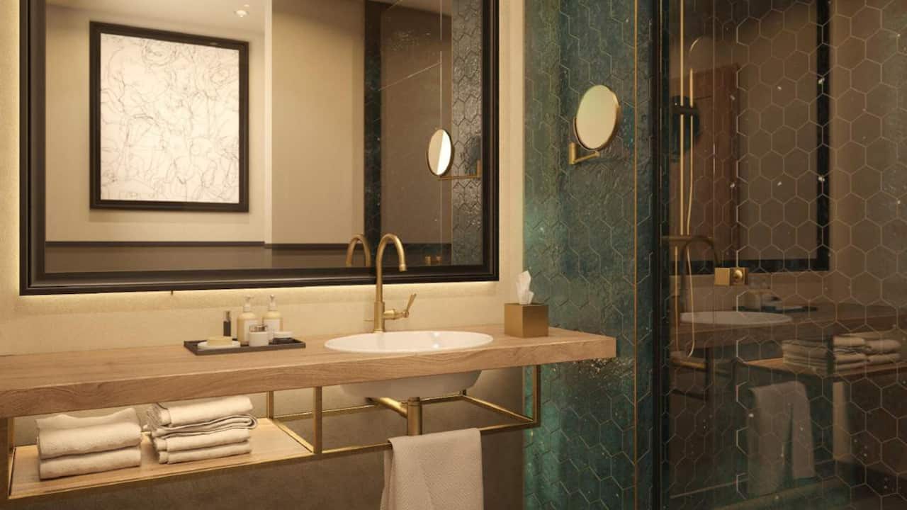 Schloss Roxburghe Golf Hotel New Bathroom Details