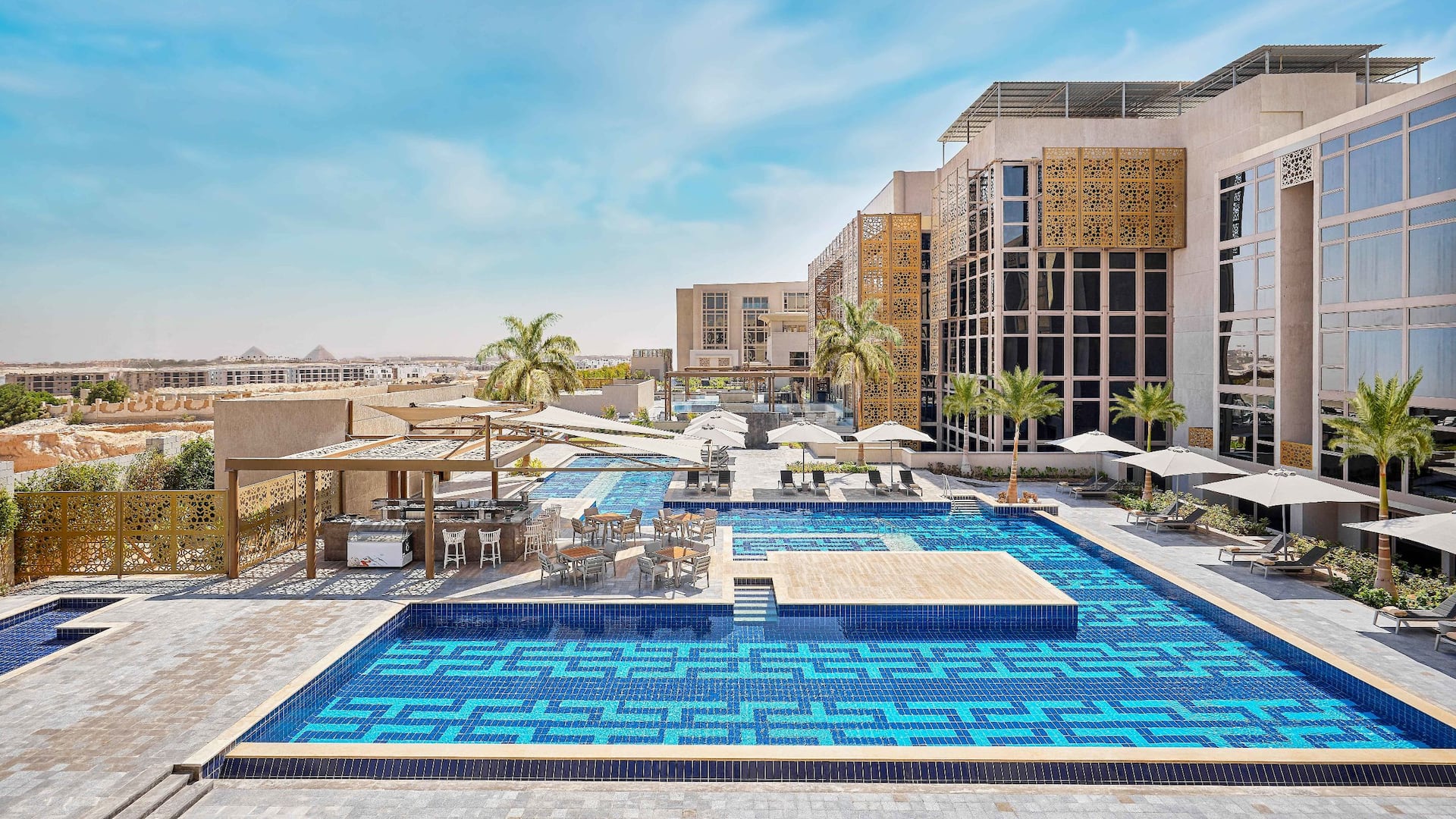 Hyatt Regency Cairo West Pool Room View