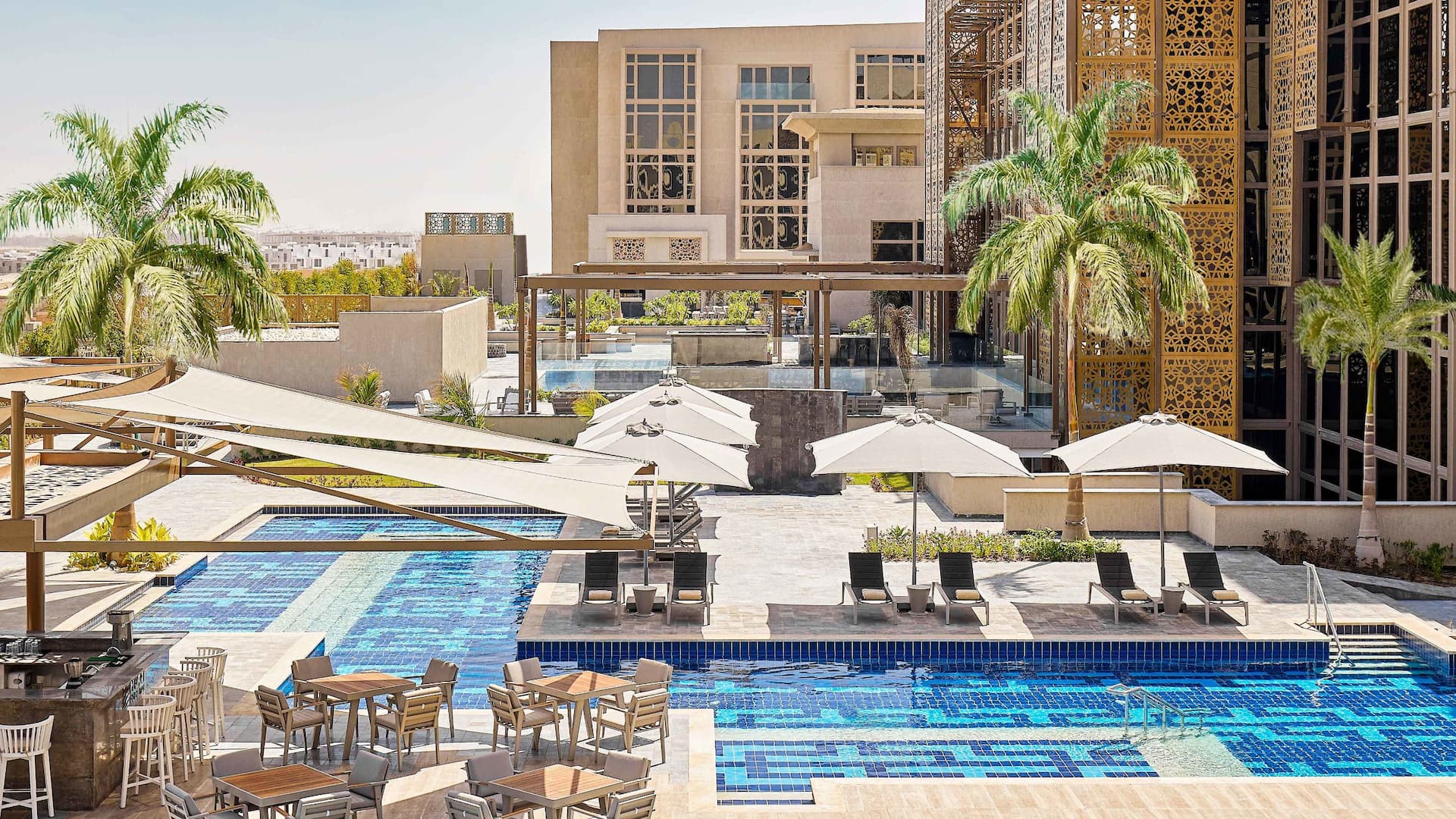 Hyatt Regency Cairo West Pool Overview