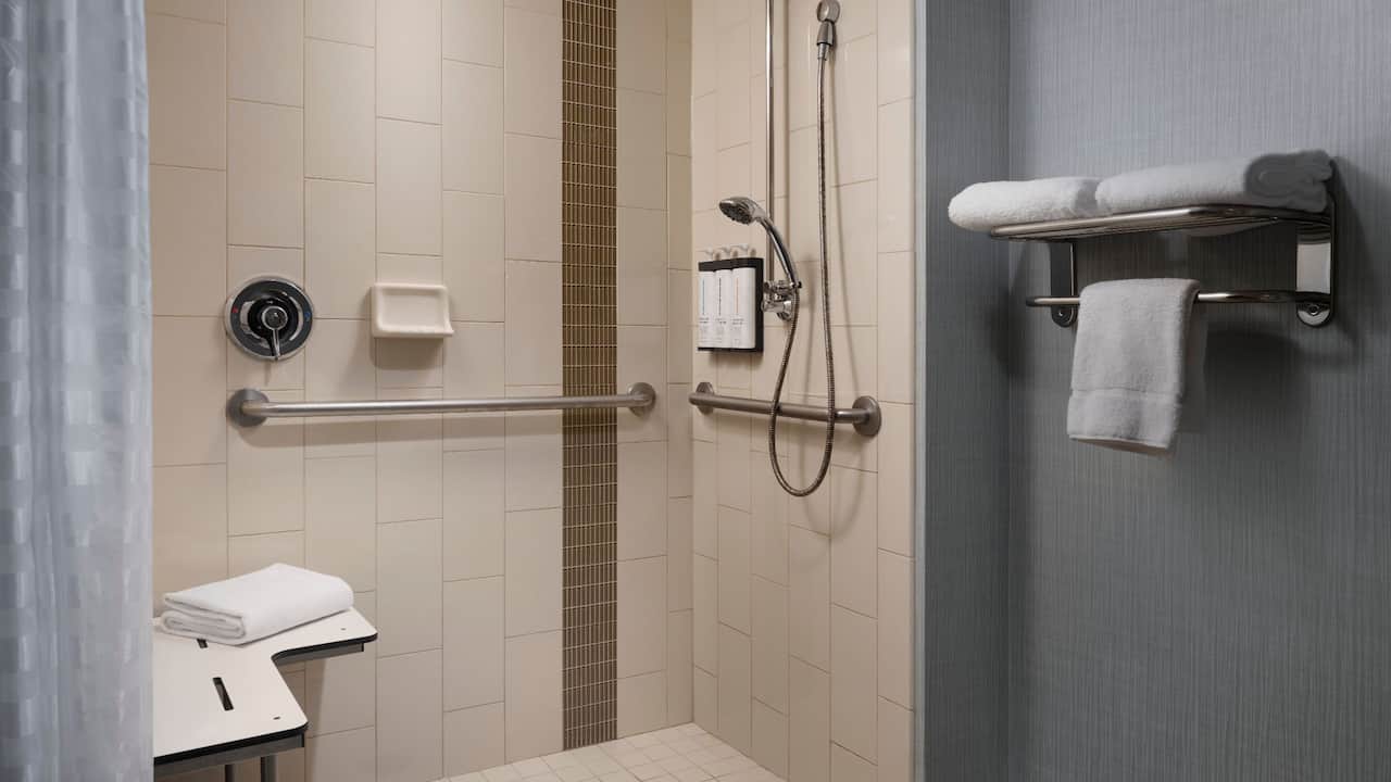 Accessible Roll-in Shower