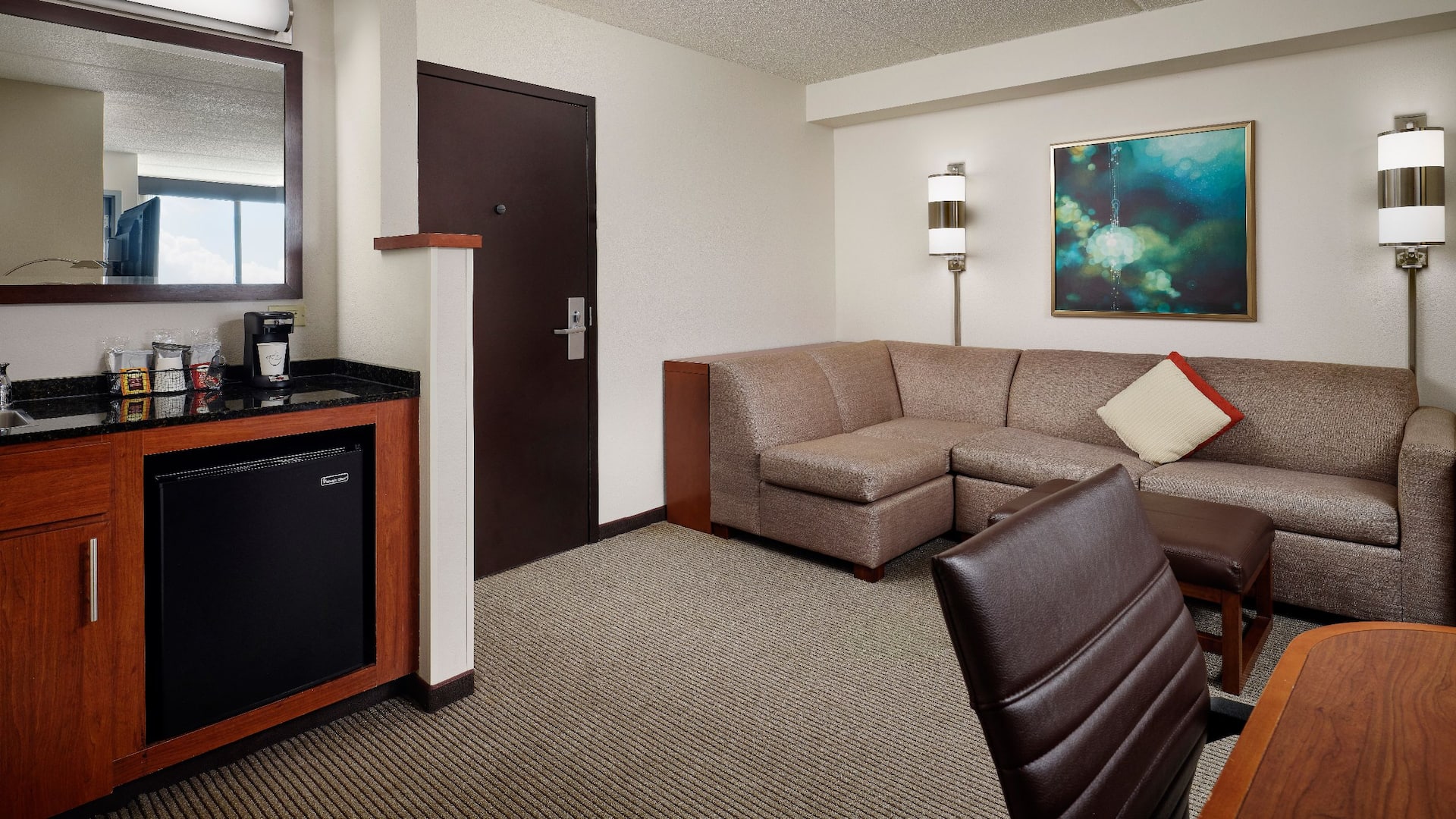 Hyatt Place Dallas/Plano Double Bed Room Sofa Bed