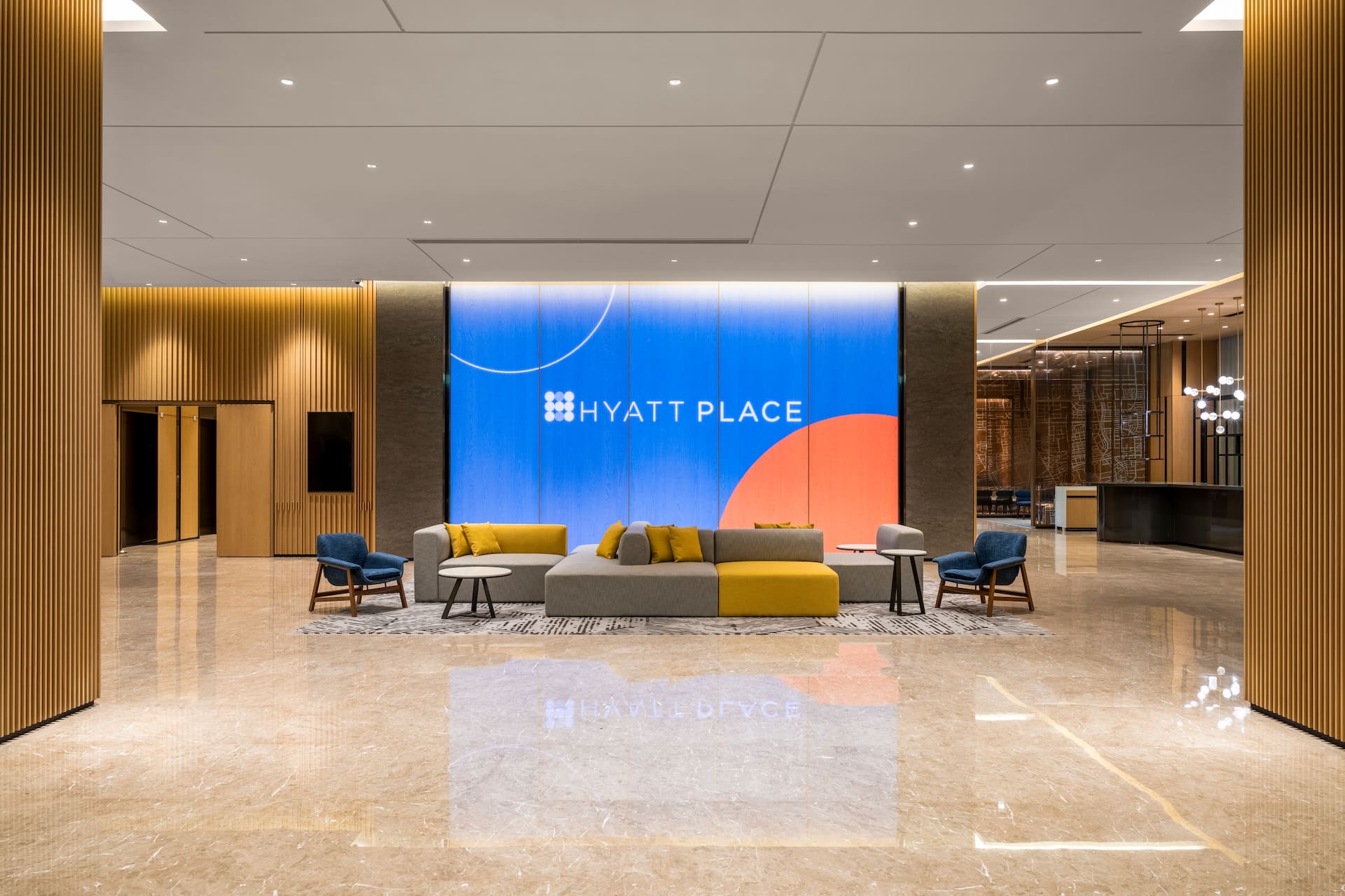 Hyatt Place New Taipei City Xinzhuang Hotel Lobby