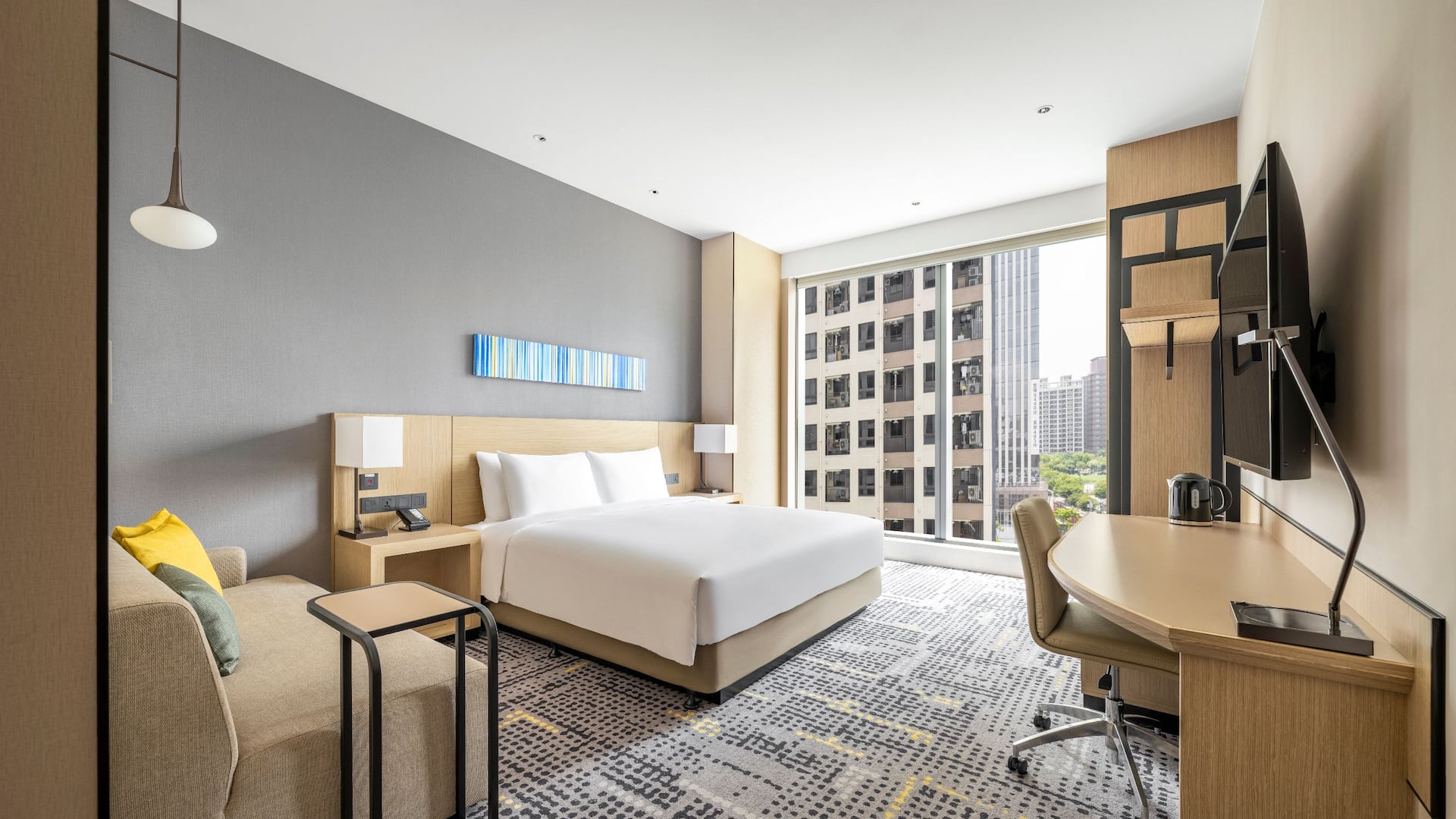 1/4 Hyatt Place New Taipei City Xinzhuang Standard King