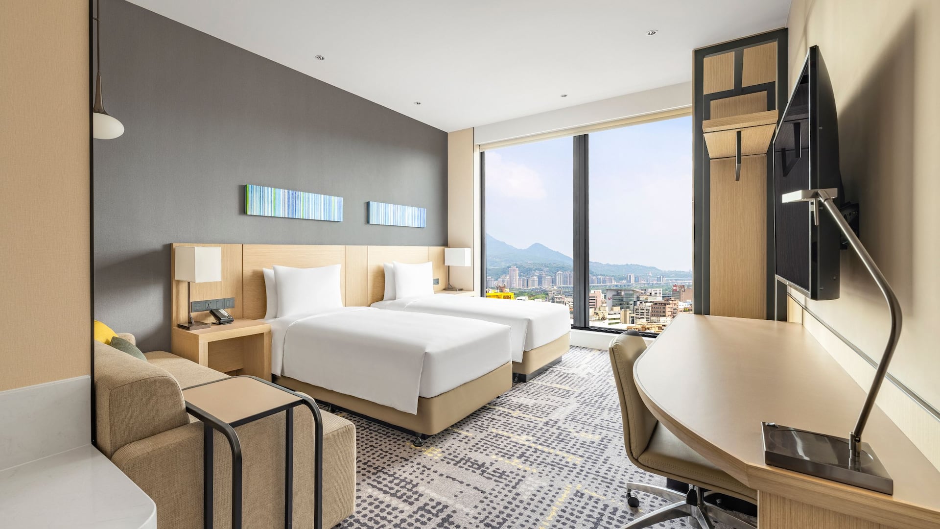1/4 Hyatt Place New Taipei City Xinzhuang Standard Twin