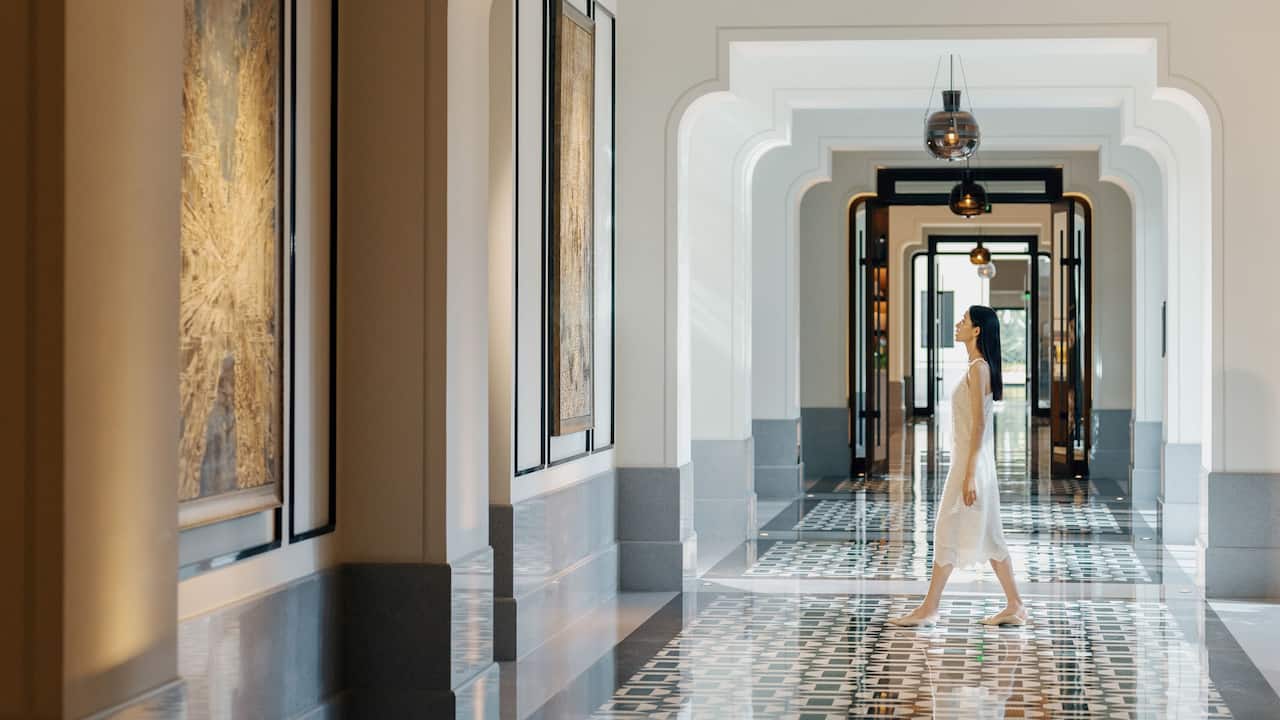 Lobby Floor Hallway
