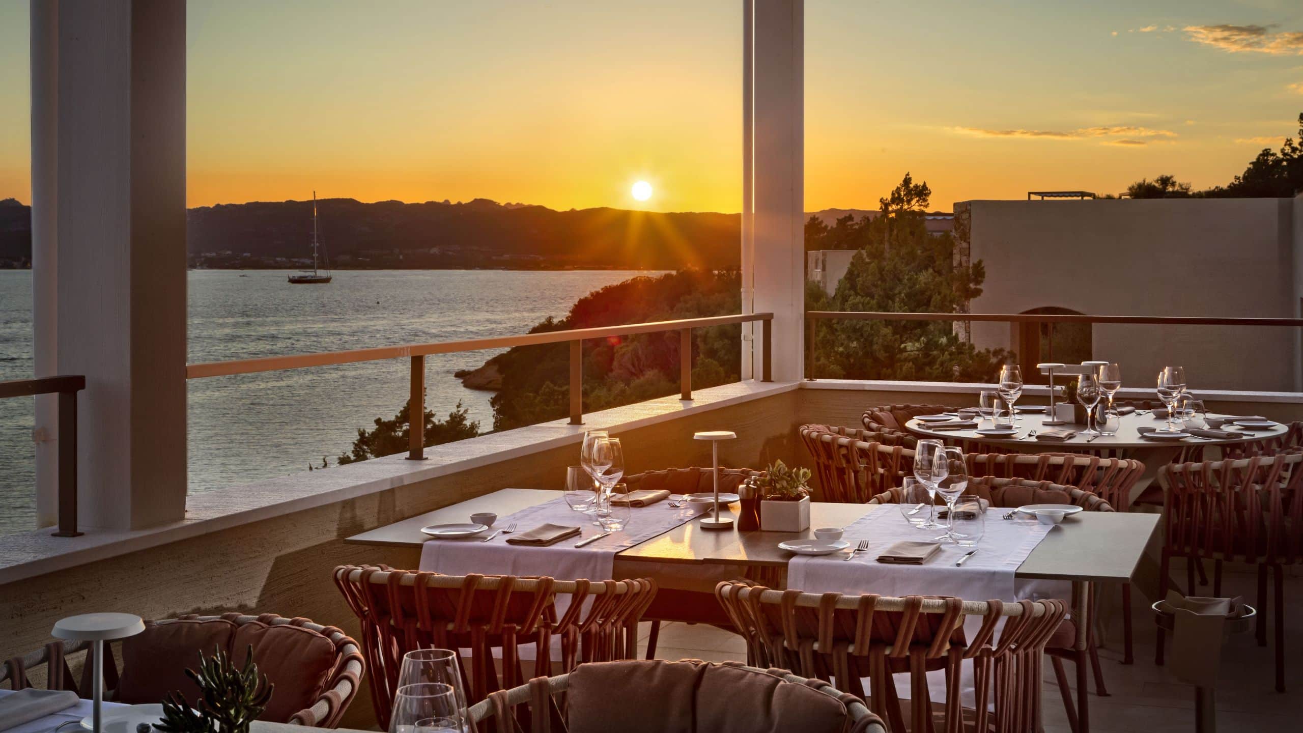 7Pines Resort Sardinia Capogiro Evening View