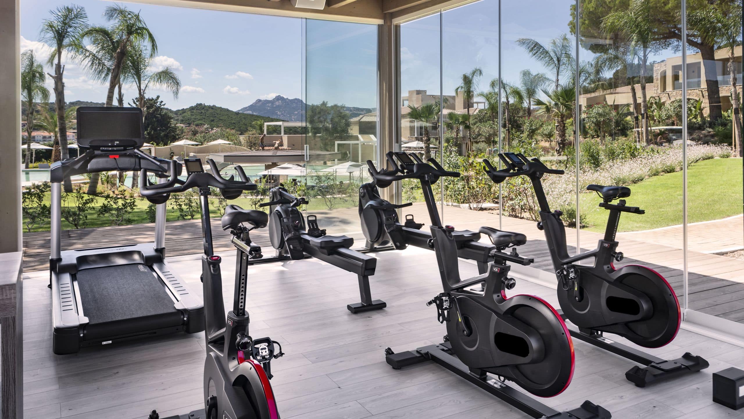 7Pines Resort Sardinia Gym Bikes
