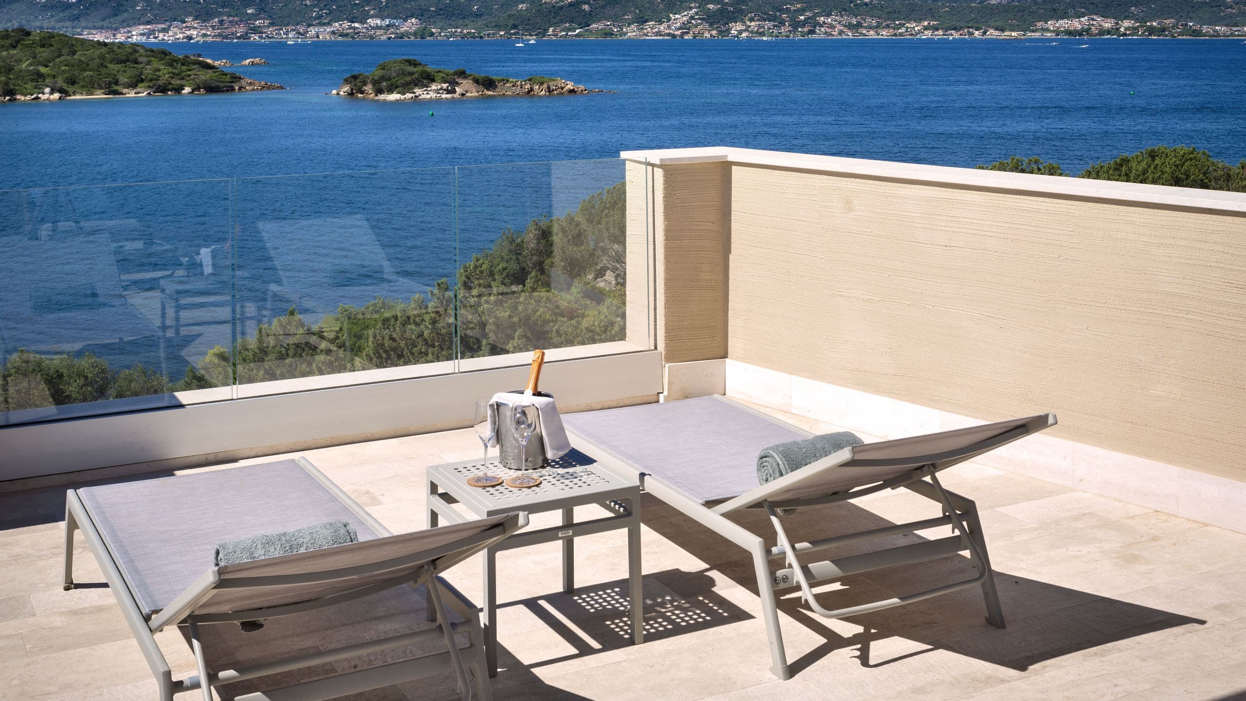 8 of 11 7Pines Resort Sardinia Suite Del Principe Balcony Seating