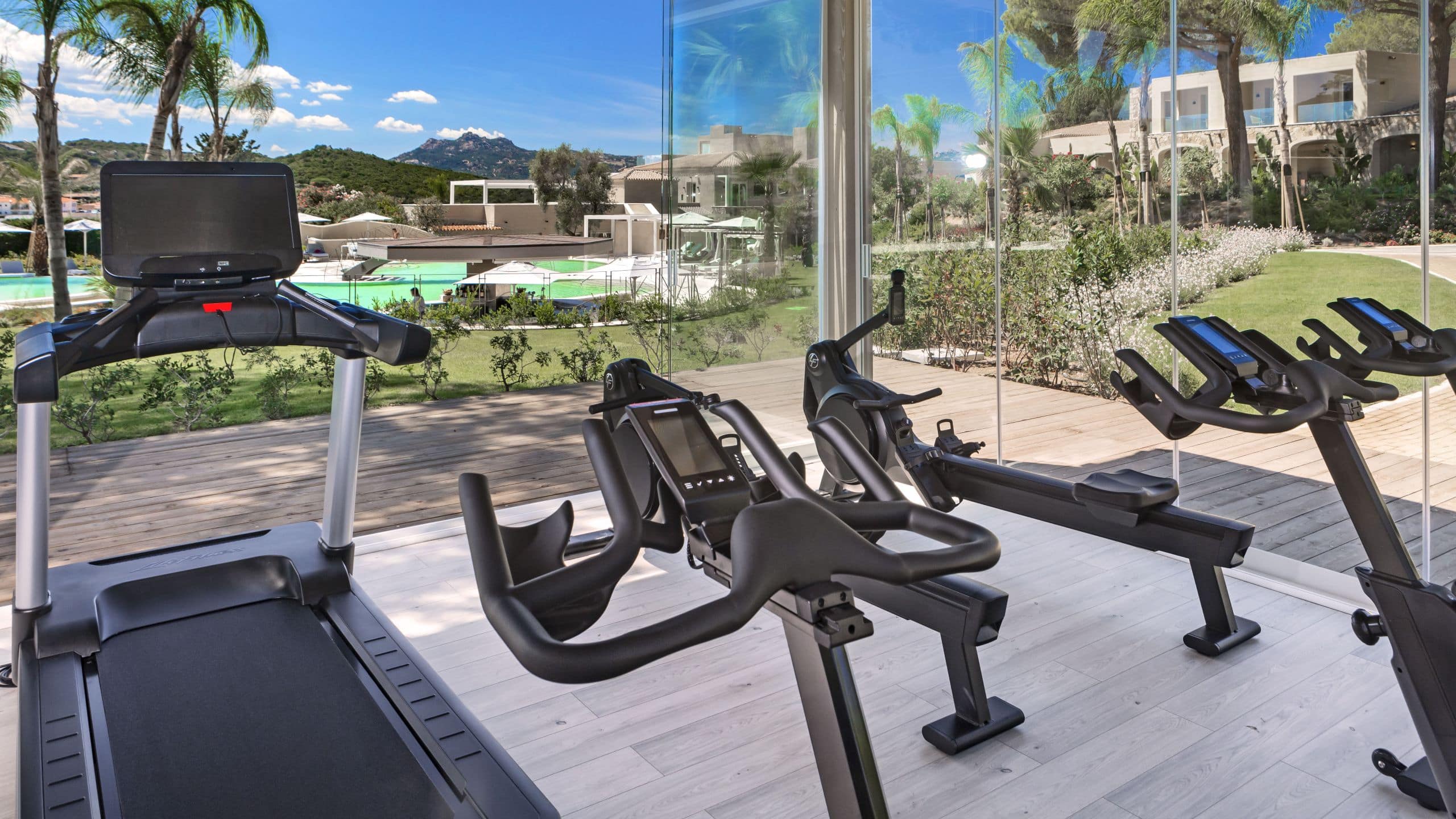 7Pines Resort Sardinia Gym Layout