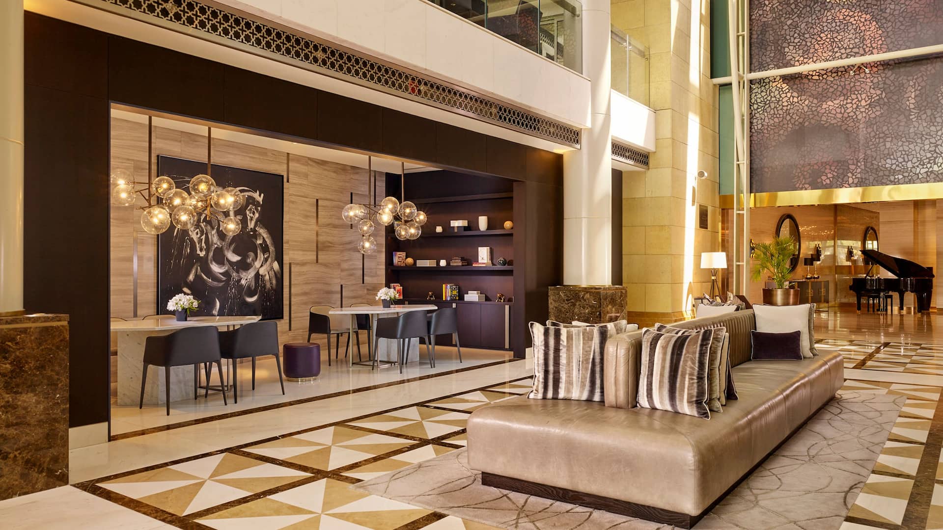 Hyatt Regency Al Kout Mall Lobby Overview