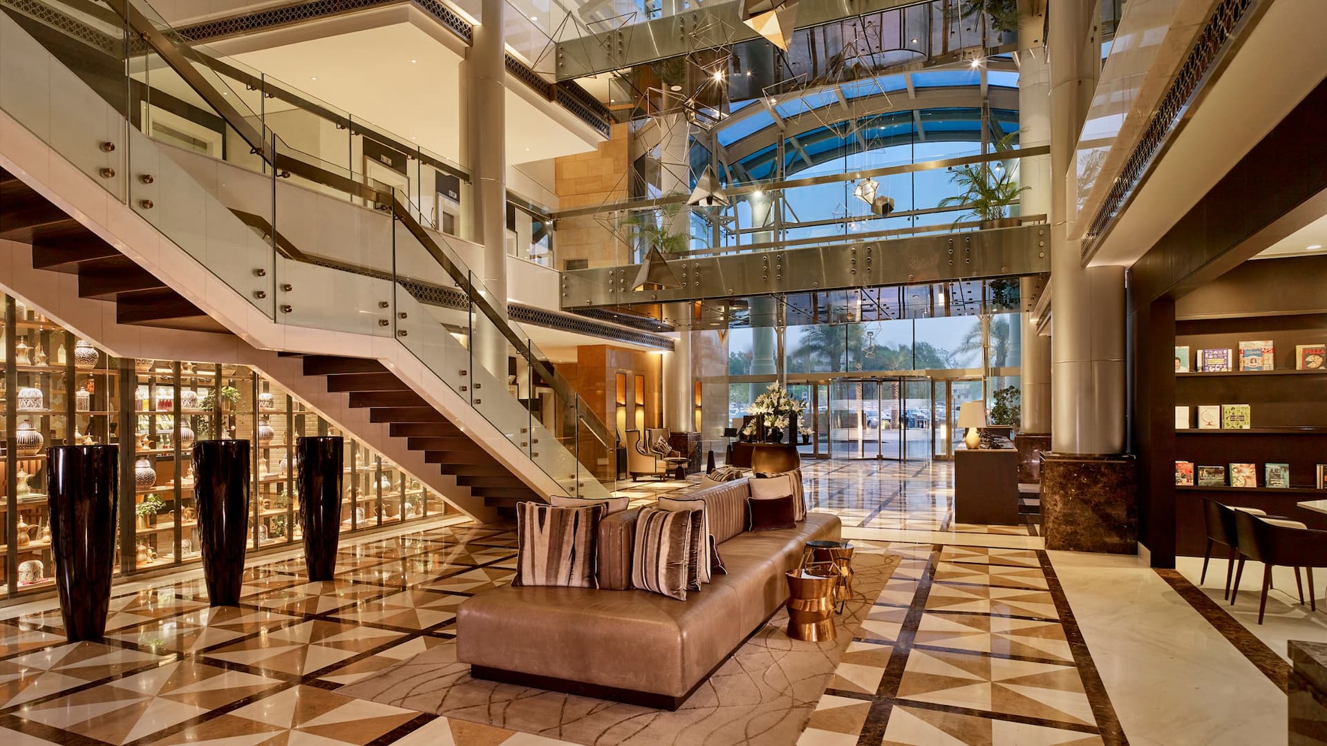 Hyatt Regency Al Kout Mall Lobby Entrance