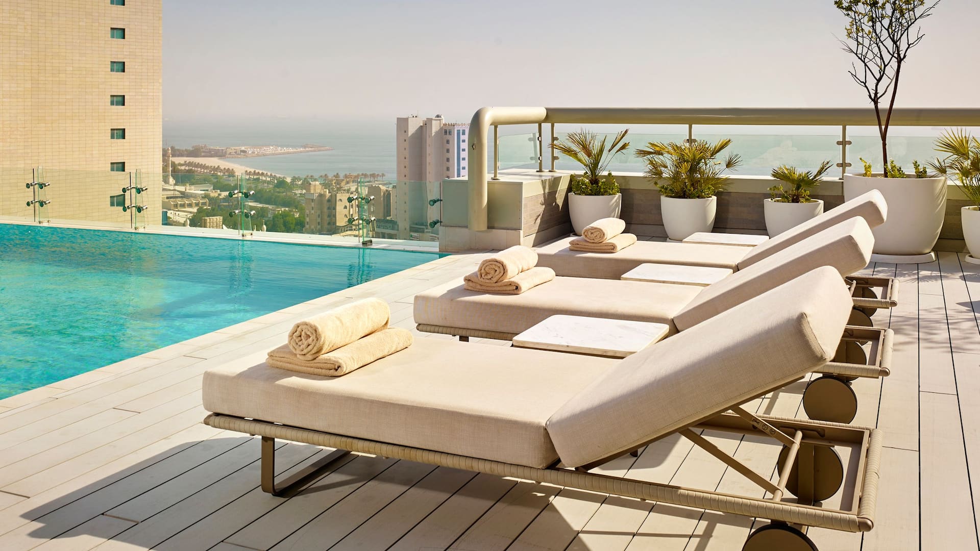 Hyatt Regency Al Kout Mall Pool Chaise