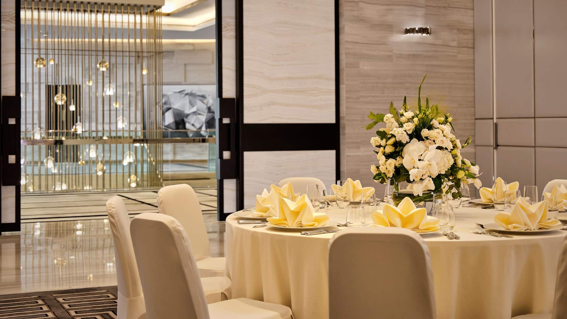 Hyatt Regency Al Kout Mall Regency Ballroom Detail