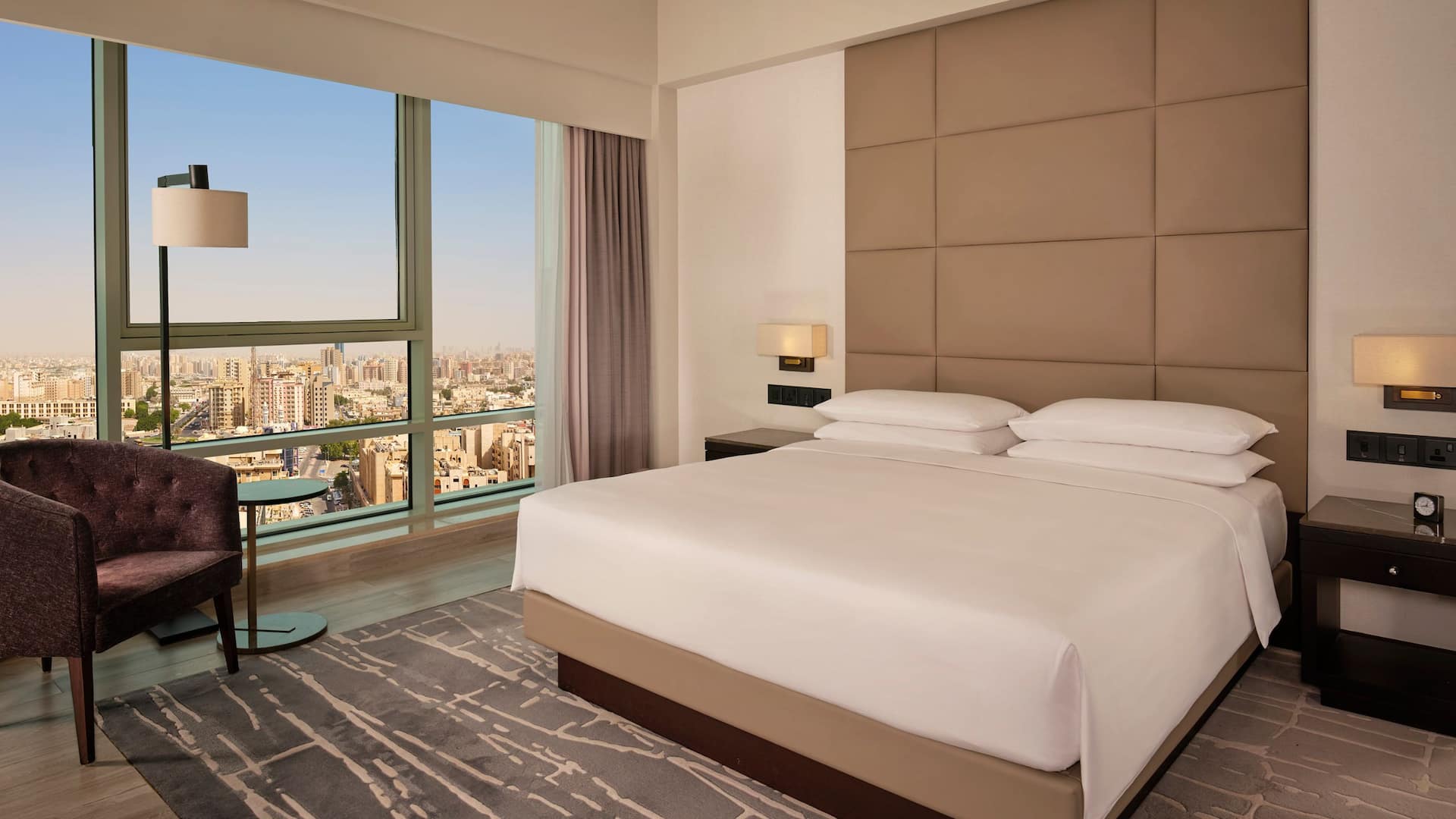 Hyatt Regency Al Kout Mall Regency Suite City View Window