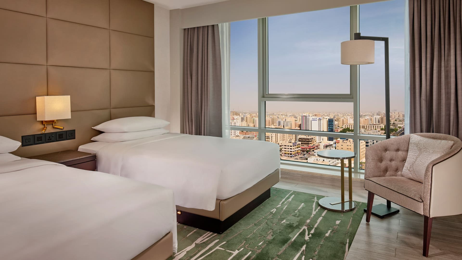Hyatt Regency Al Kout Mall Twin Room City View